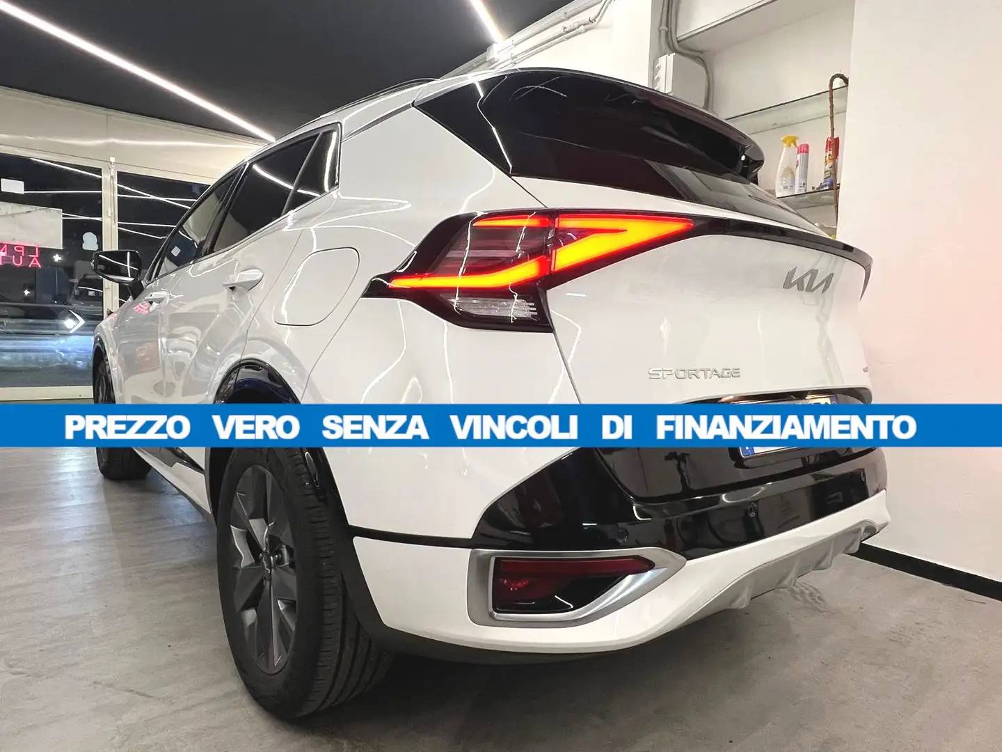 Kia Sportage 1.6 HEV GT-line Plus*NO VINCOLI FINANZIAMENTO Bianco - 2