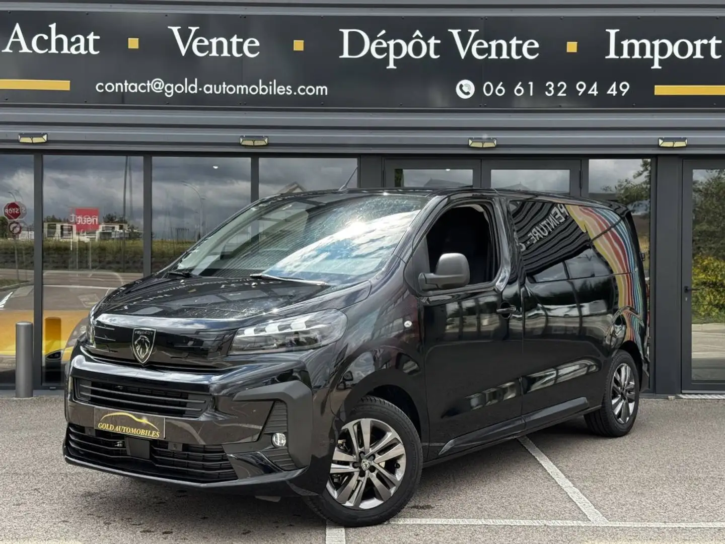 Peugeot Expert BleuHdi 180cv Eat8 Cabine approfondie Taille M 6 places Negru - 1