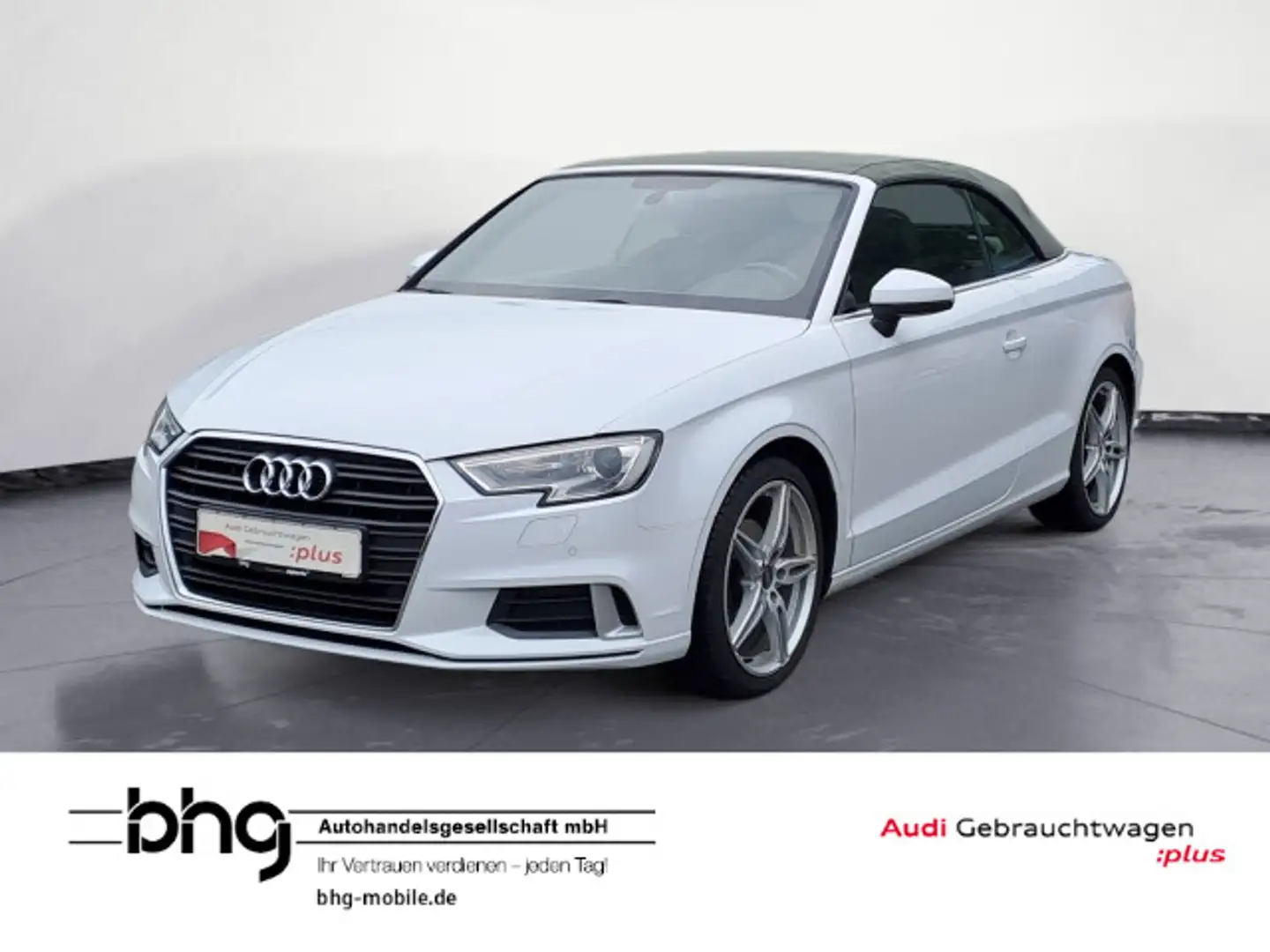 Audi A3 2.0 TDI Cabrio S tronic sport Klima Navi Wit - 1