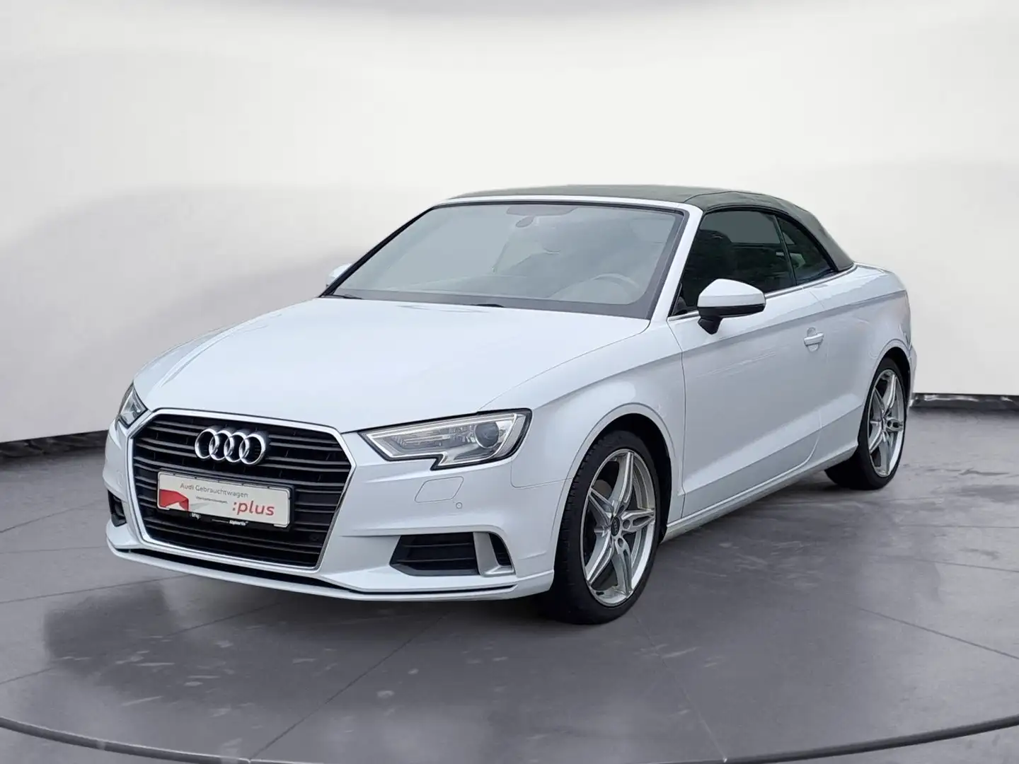 Audi A3 2.0 TDI Cabrio S tronic sport Klima Navi Wit - 2