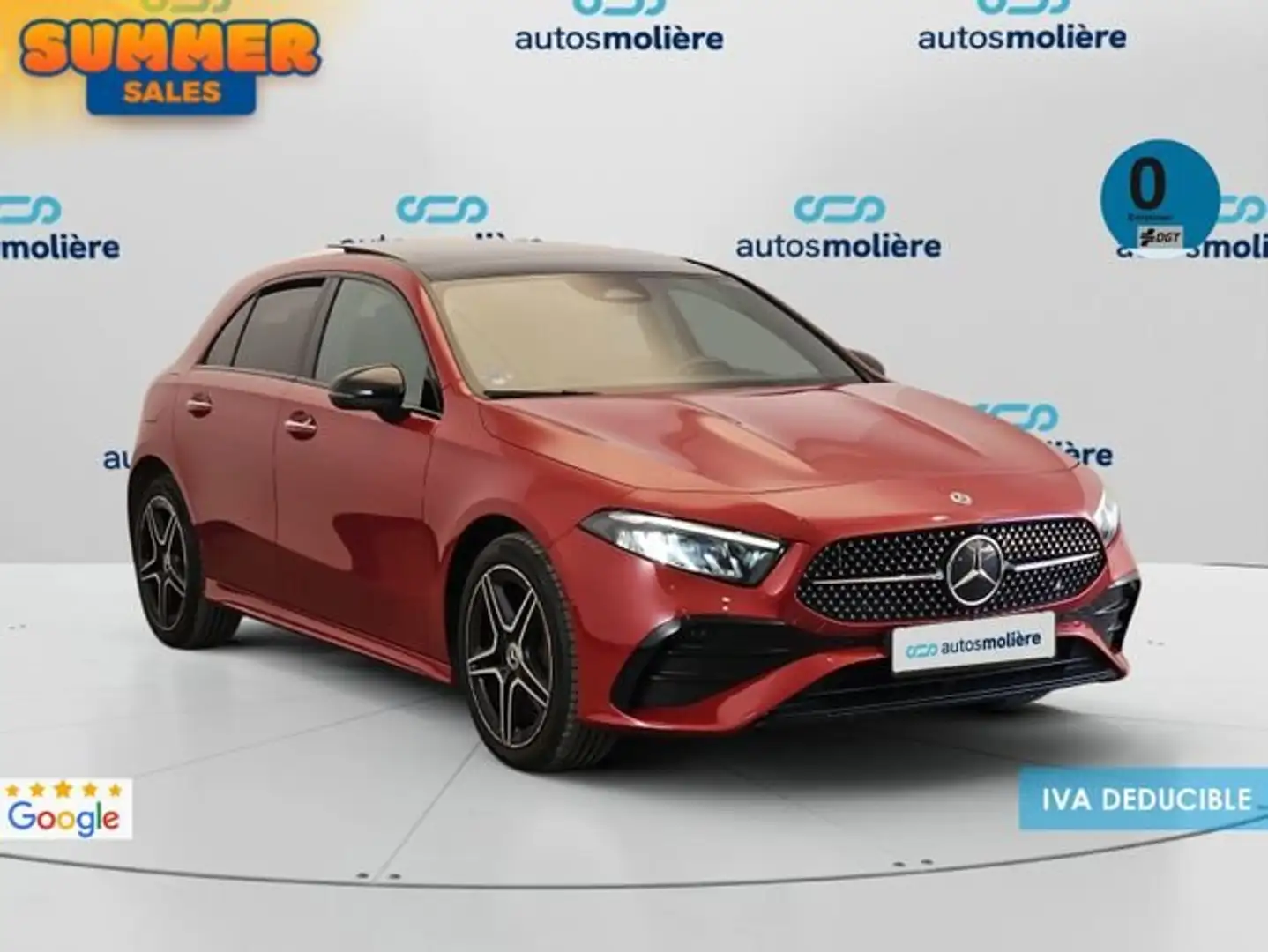 Mercedes-Benz A 160 250+e+160+kW+%28218+CV%29 Rojo - 2