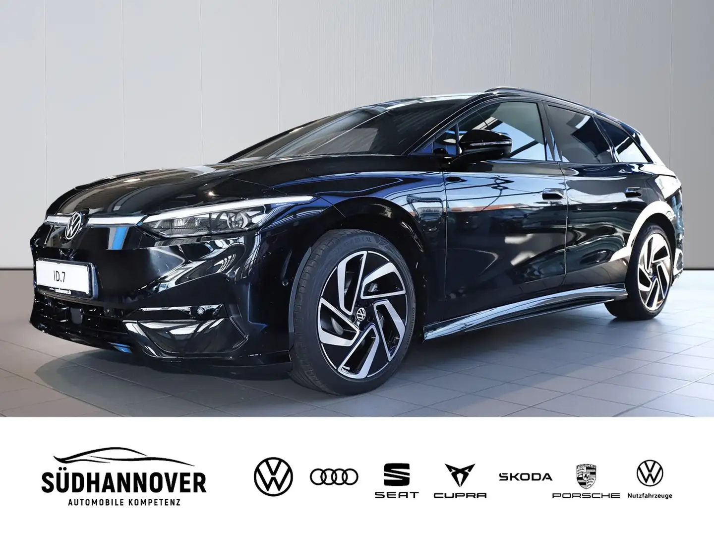 Volkswagen ID.7 Tourer Pro S 86 kWh EXT PLUS+IQDRIVE+VOLL Schwarz - 1