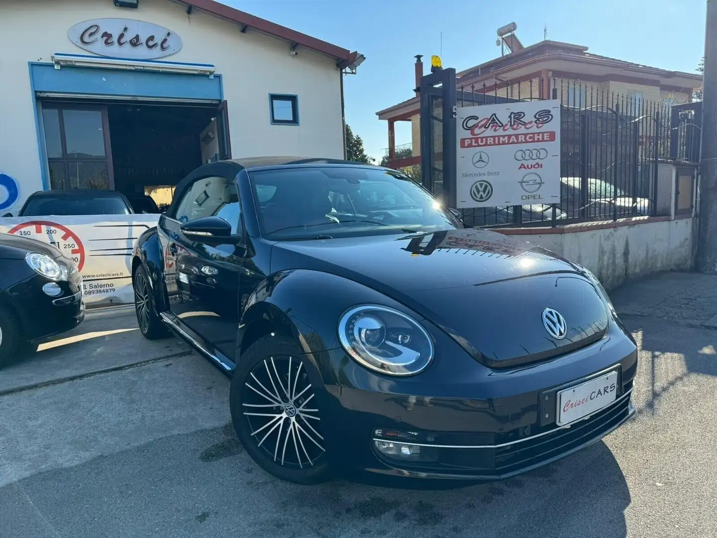 Volkswagen Maggiolino Cabrio 2.0 tdi  Sport 150cv 2000€ Bonus Rott. Nero - 1