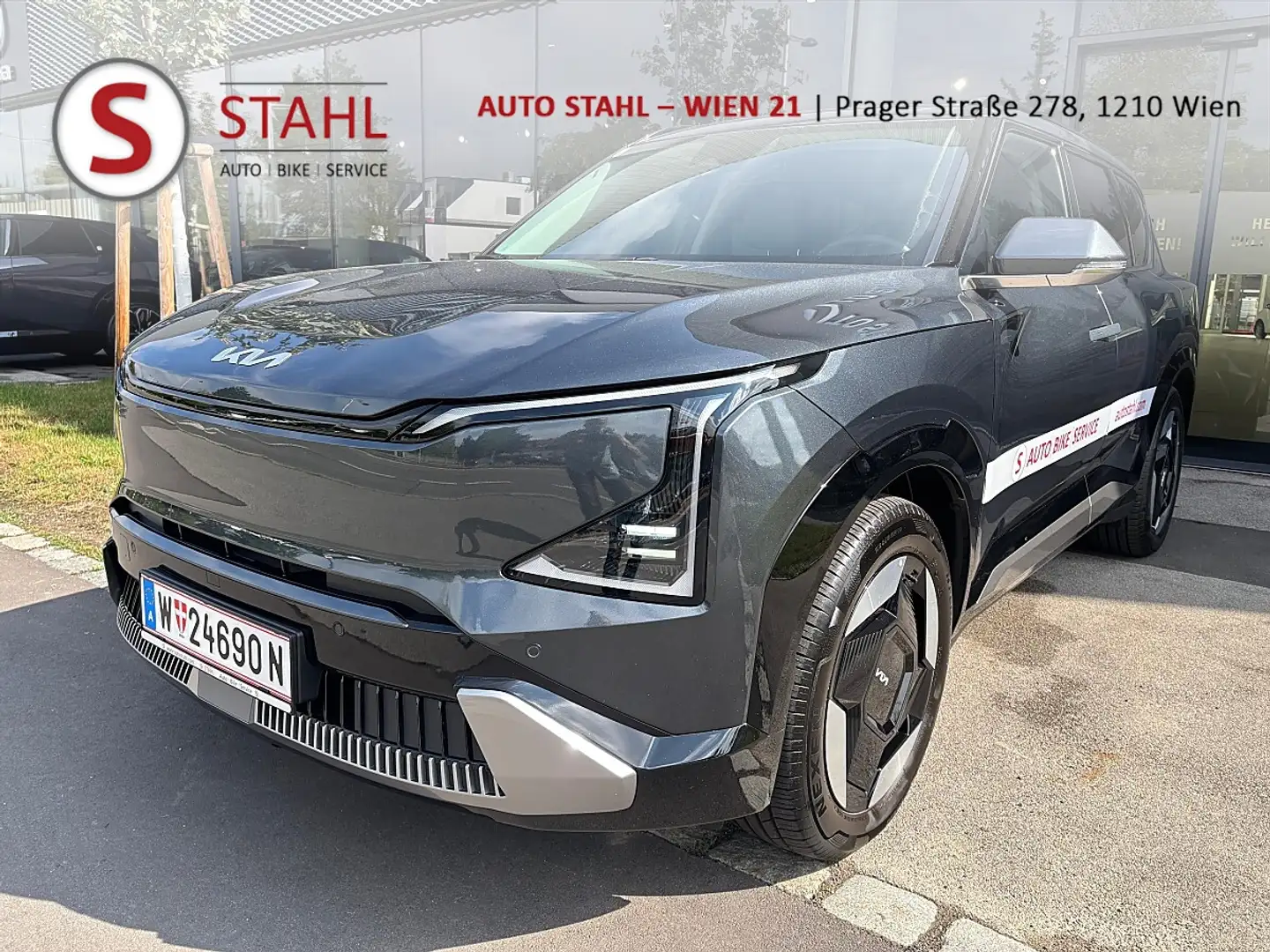 Kia EV5 FWD 81,4kWh Launch Edition AUTO STAHL WIEN 21 G... Grau - 1