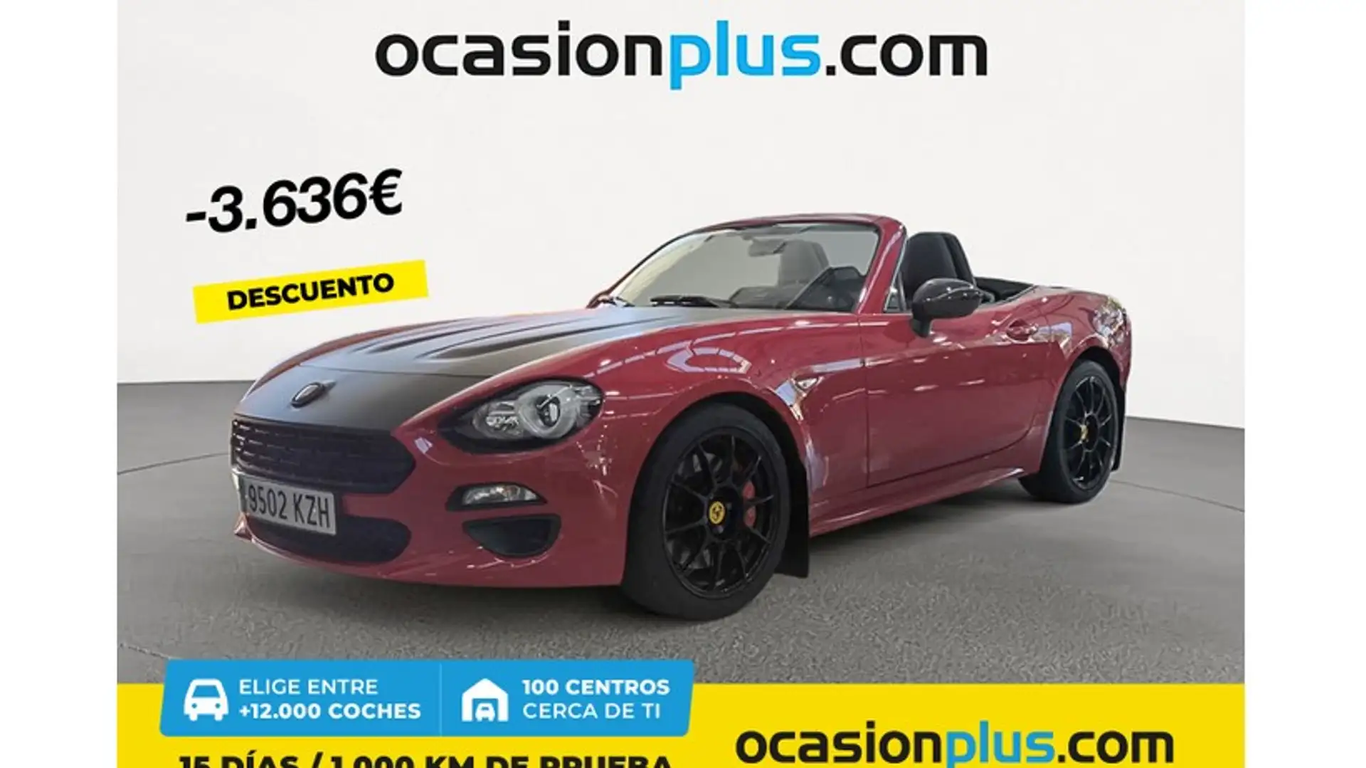 Fiat 124 Spider 1.4 Multiair Lusso Rojo - 1