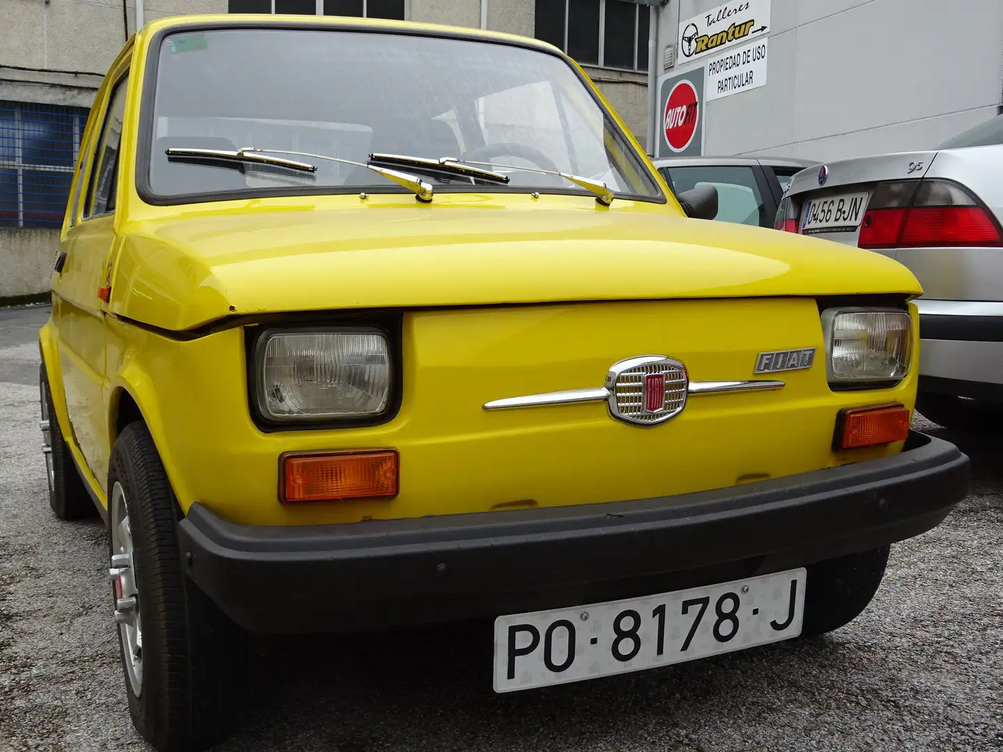 Fiat 126 Personal 4 650 cm Gelb - 1