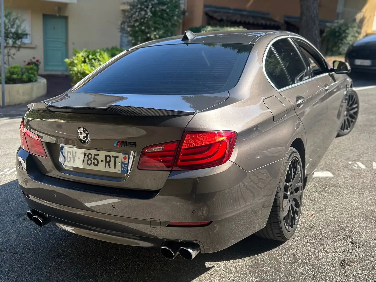 BMW 550 550i xdrive auto Marrone - 2