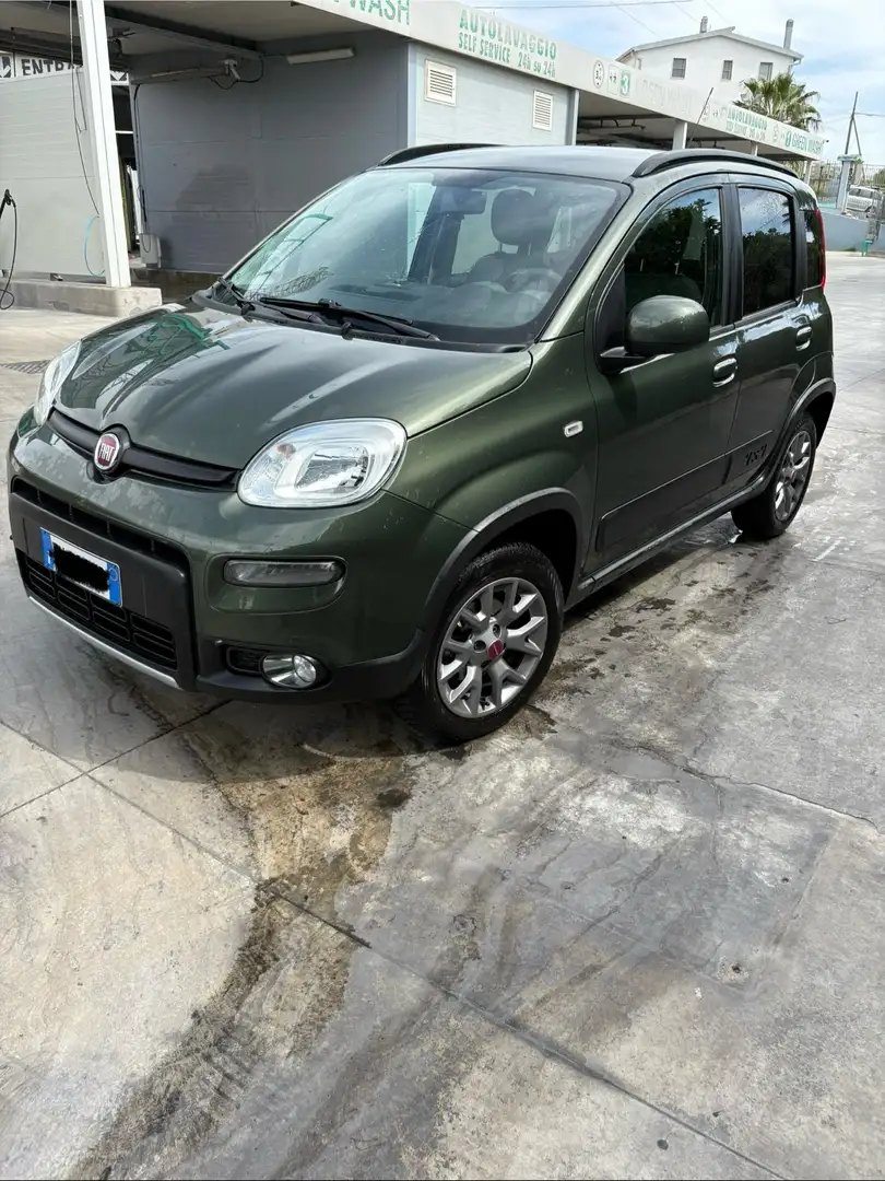 Fiat Panda Panda III 95 CV 4x4 1.3 mjt 16v 4x4 s Verde - 1