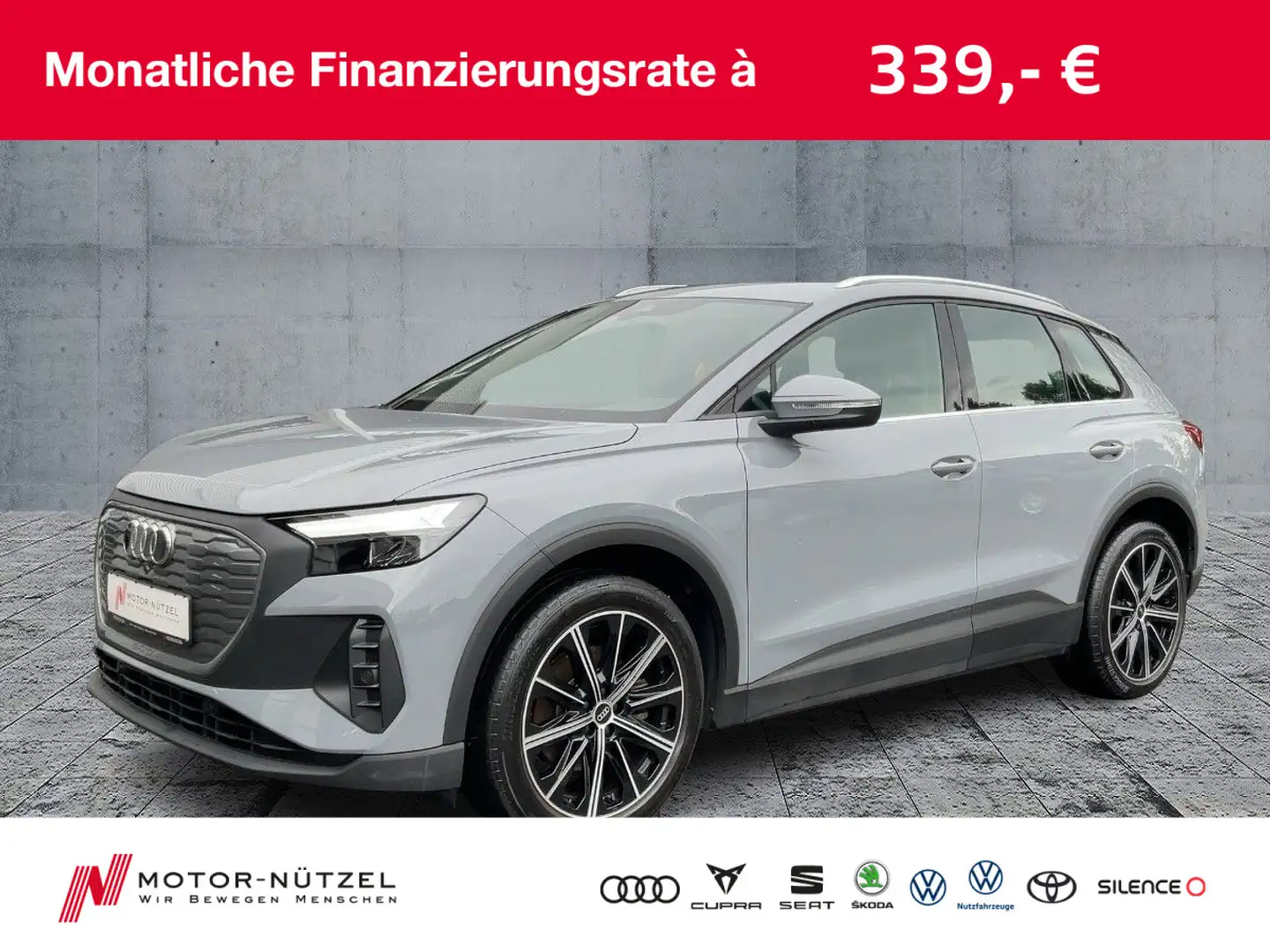 Audi Q4 e-tron 35 LED+PDC+VC+DAB+20"LM Gri - 1