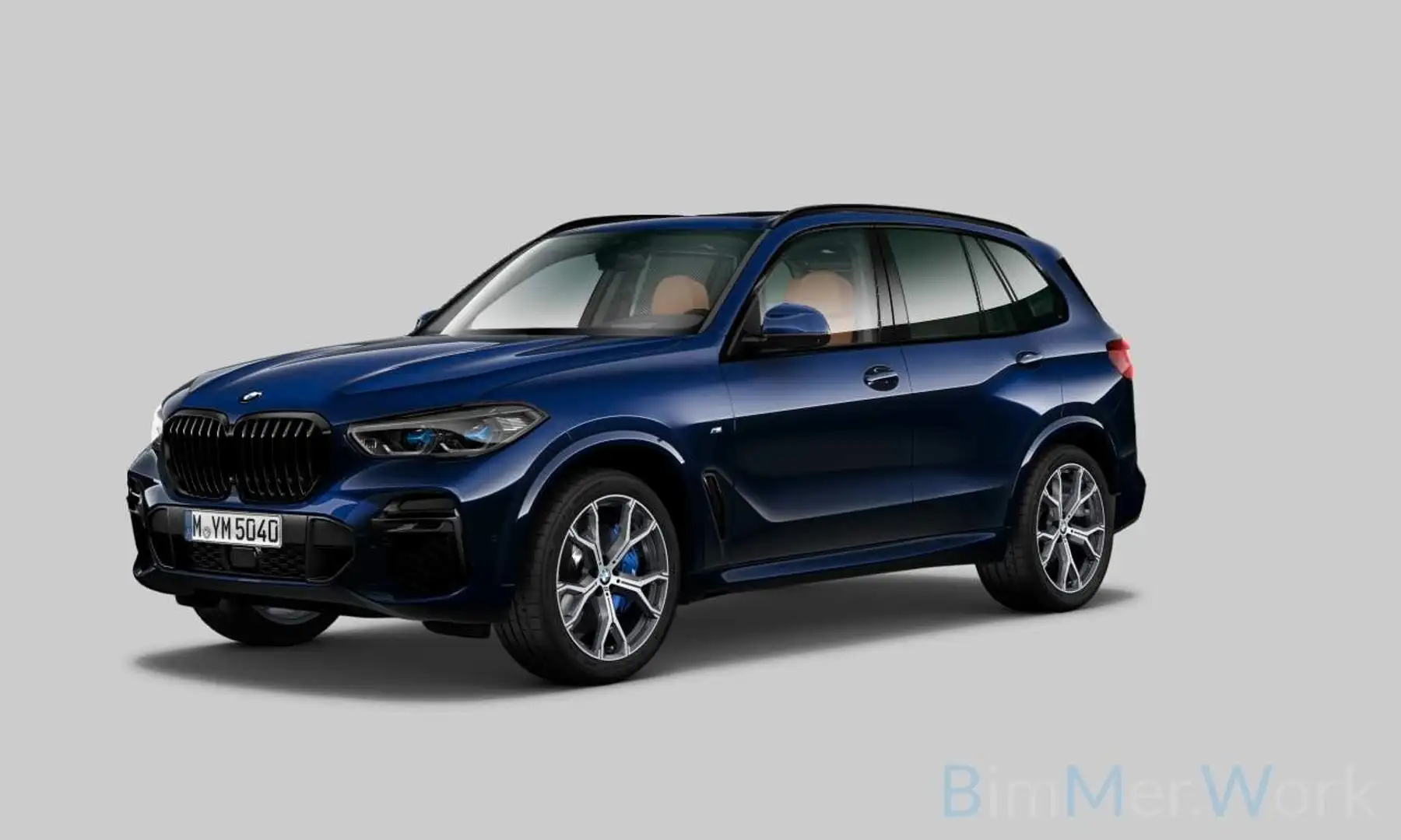BMW X5 *40xd*MSPORT*INDIVIDUAL*360°ACC*HUD*B&W*AHK* Blau - 1