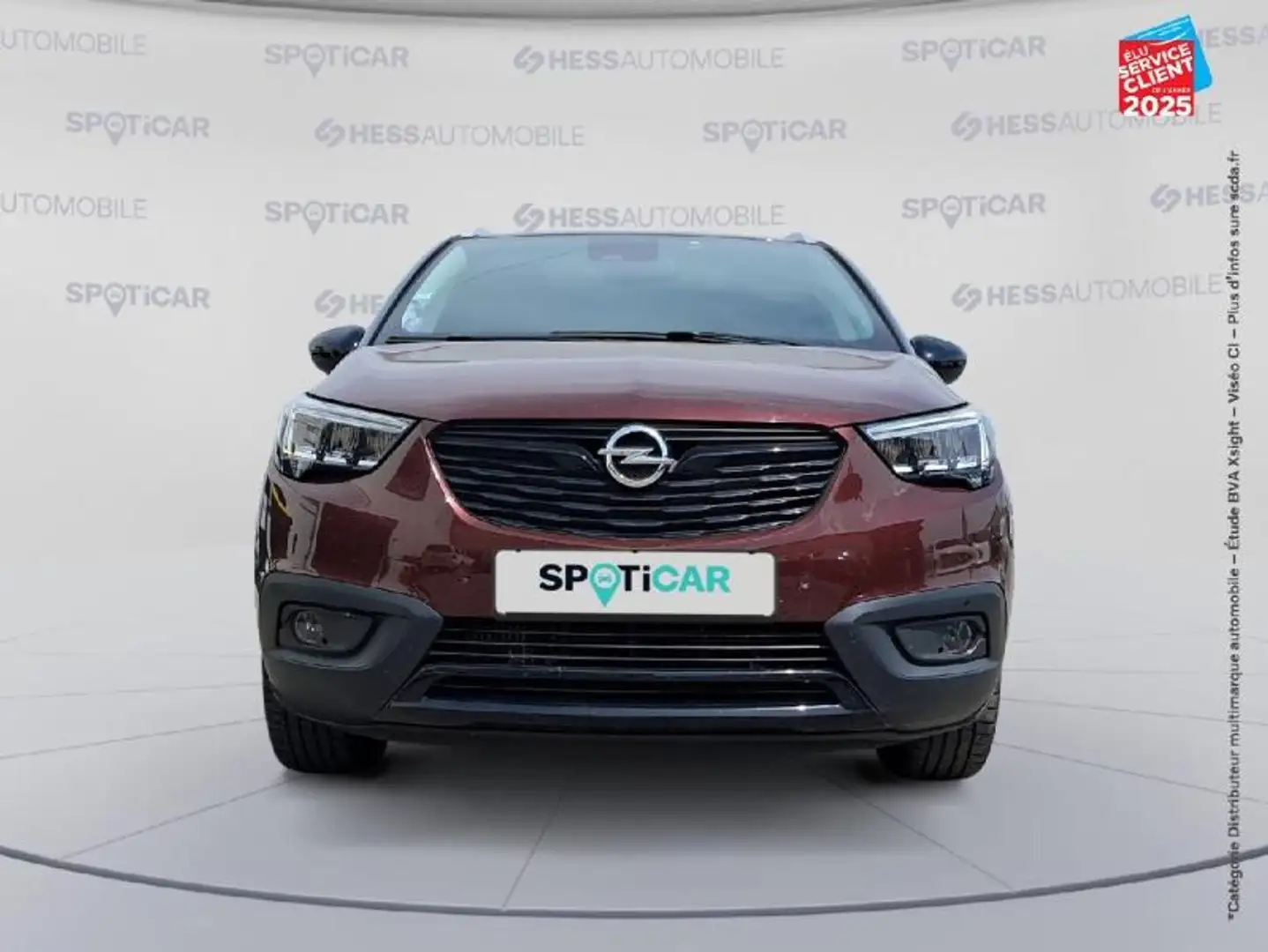 Opel Crossland X 1.2 Turbo 130ch Ultimate Euro 6d-T TPano Volant ch Bleu - 2