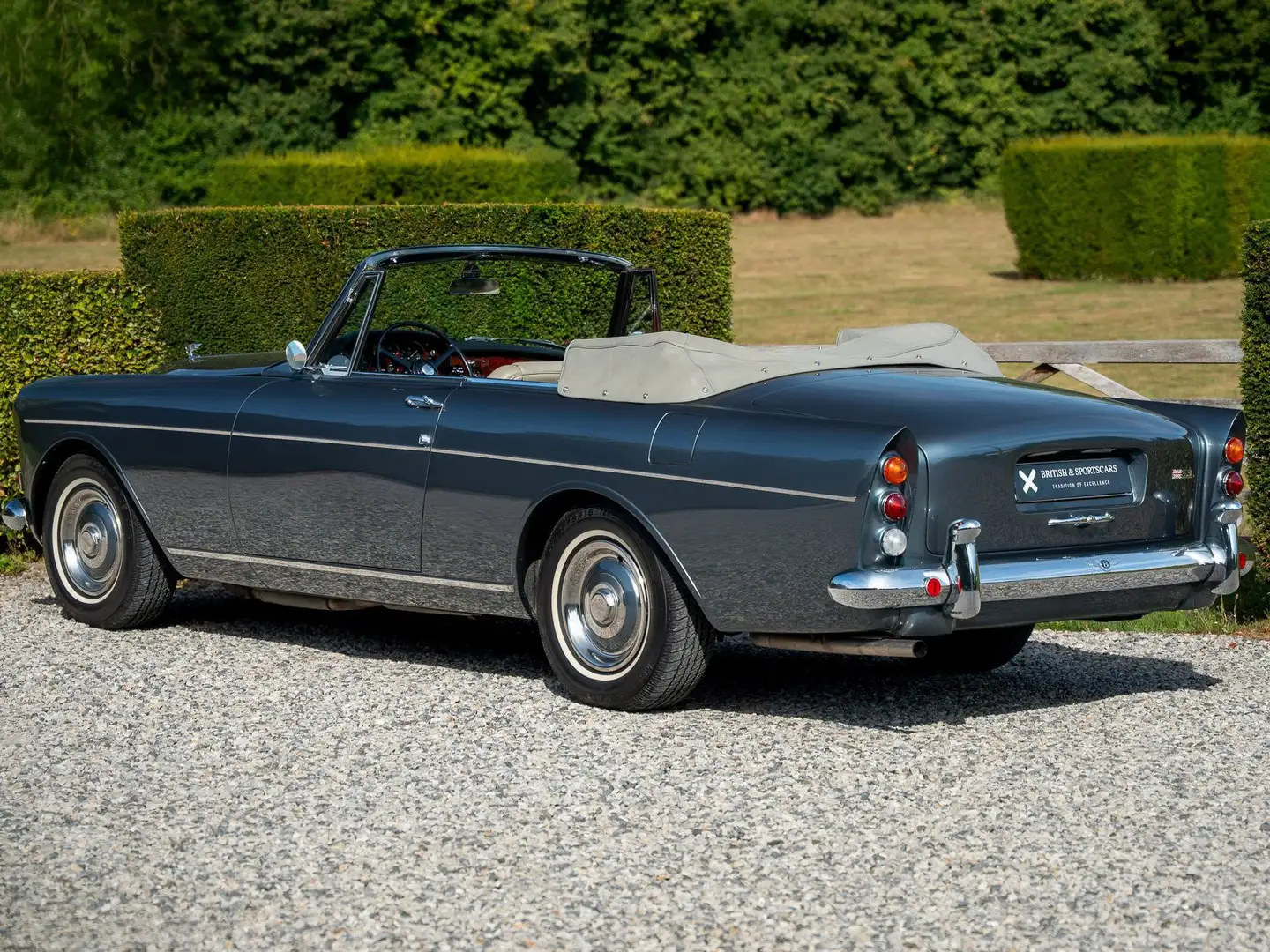 Bentley S3 Continental Mulliner Park Ward DHC Синій - 2