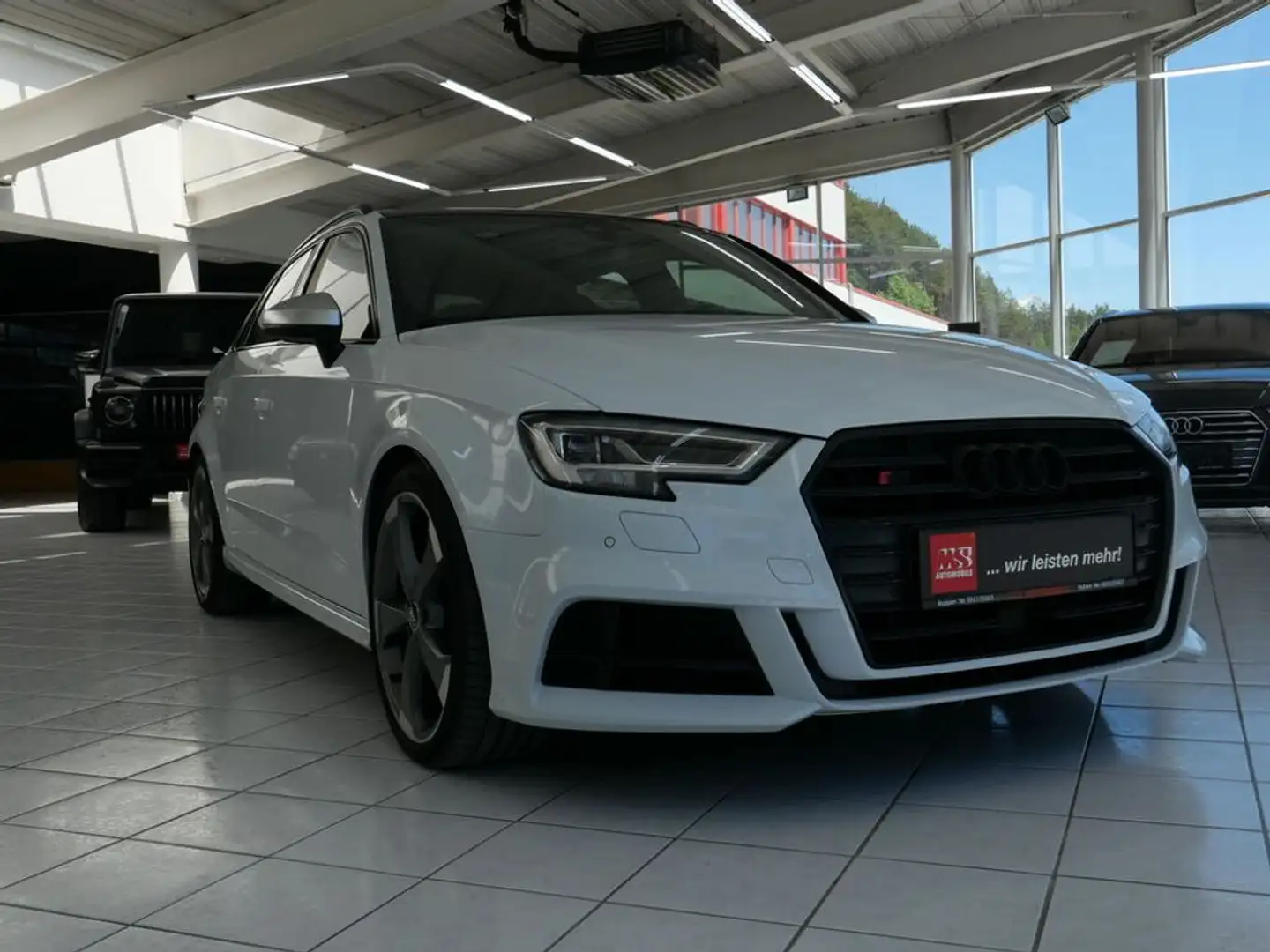 Audi S3 2.0 TFSI quattro Pano/ACC/SOUND/MATRIX/ViCo Weiß - 1