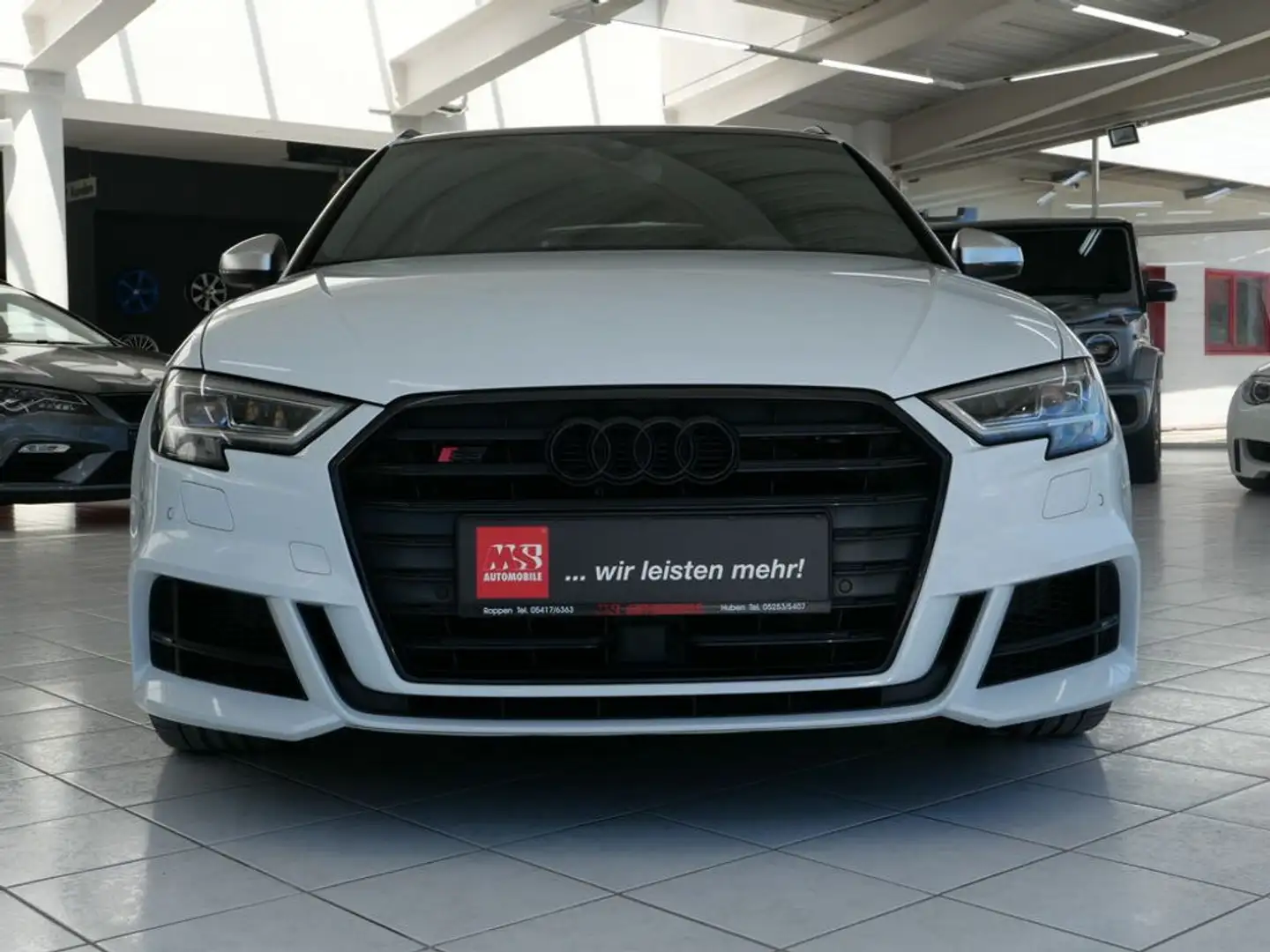 Audi S3 2.0 TFSI quattro Pano/ACC/SOUND/MATRIX/ViCo Weiß - 2