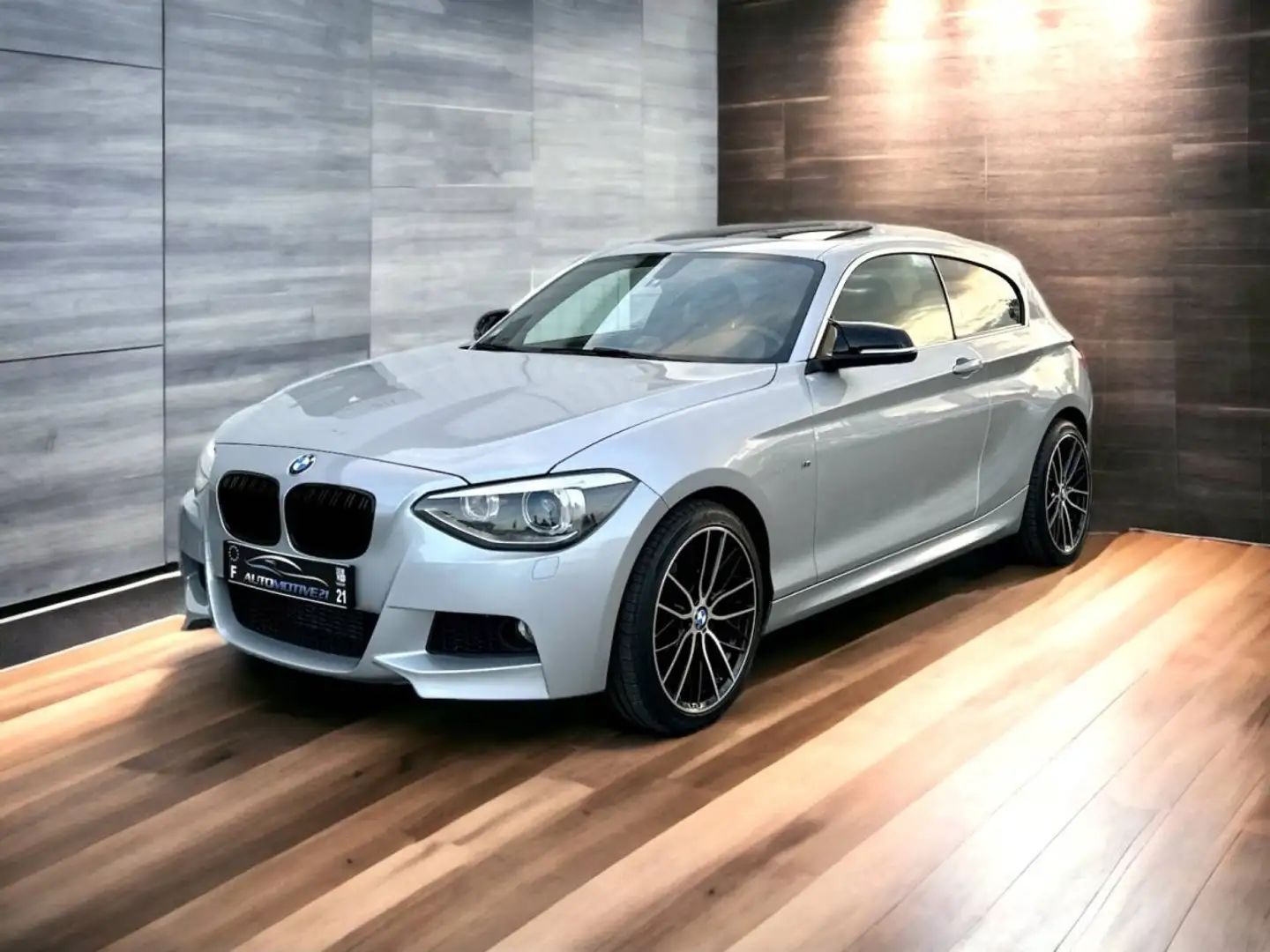 BMW 120 II (F21/20) 120dA 184ch M Sport 3p Gris - 1