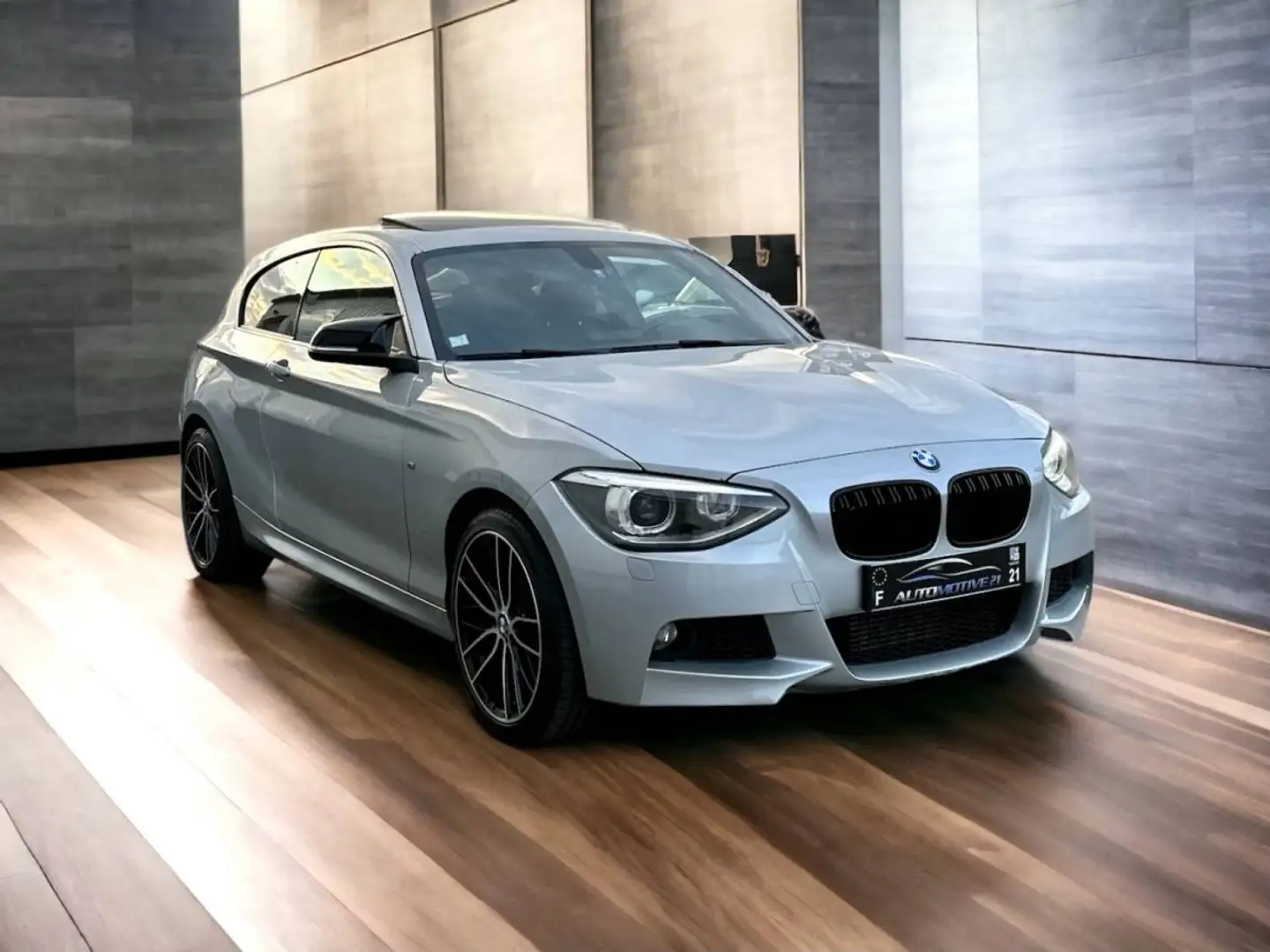 BMW 120 II (F21/20) 120dA 184ch M Sport 3p Grigio - 2