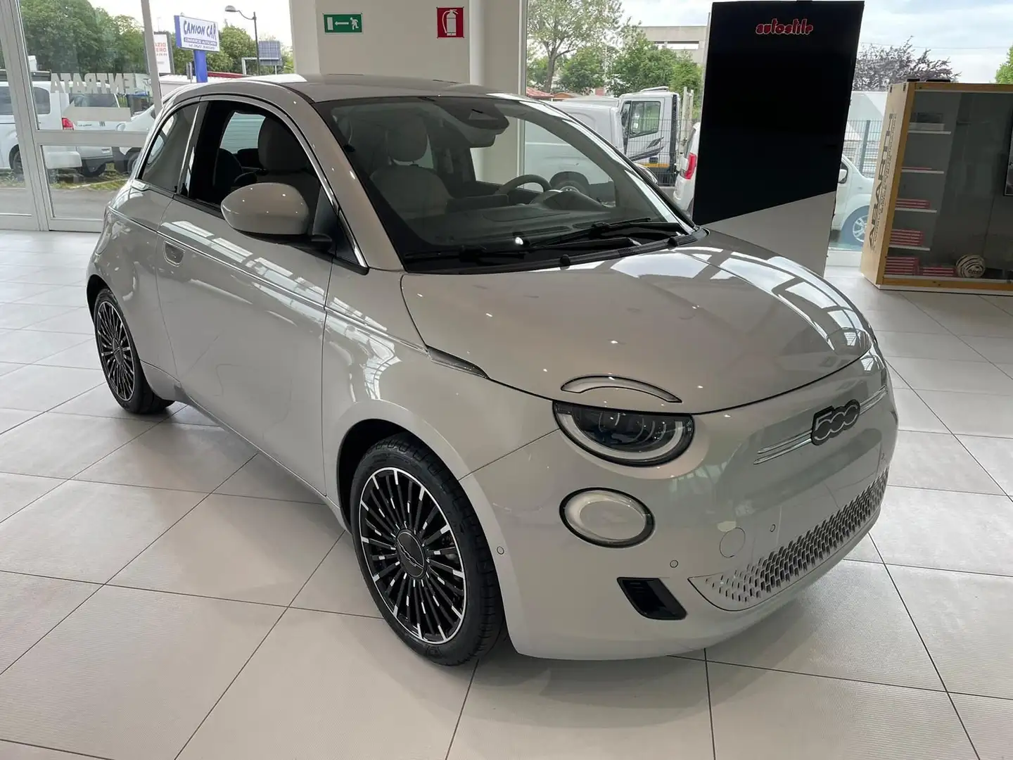 Fiat 500e La Prima Berlina 42 kWh - PRONTA CONSEGNA Modrá - 1