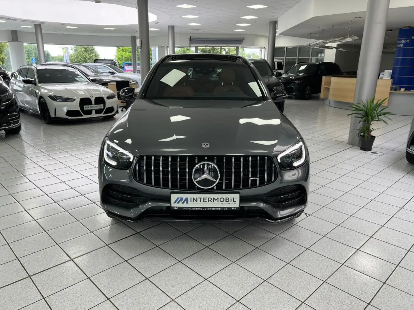 Mercedes-Benz GLC 43 AMG 4M*9G*PANO*BURM*MEMO*MBUX*DISTR*360° Gri - 2
