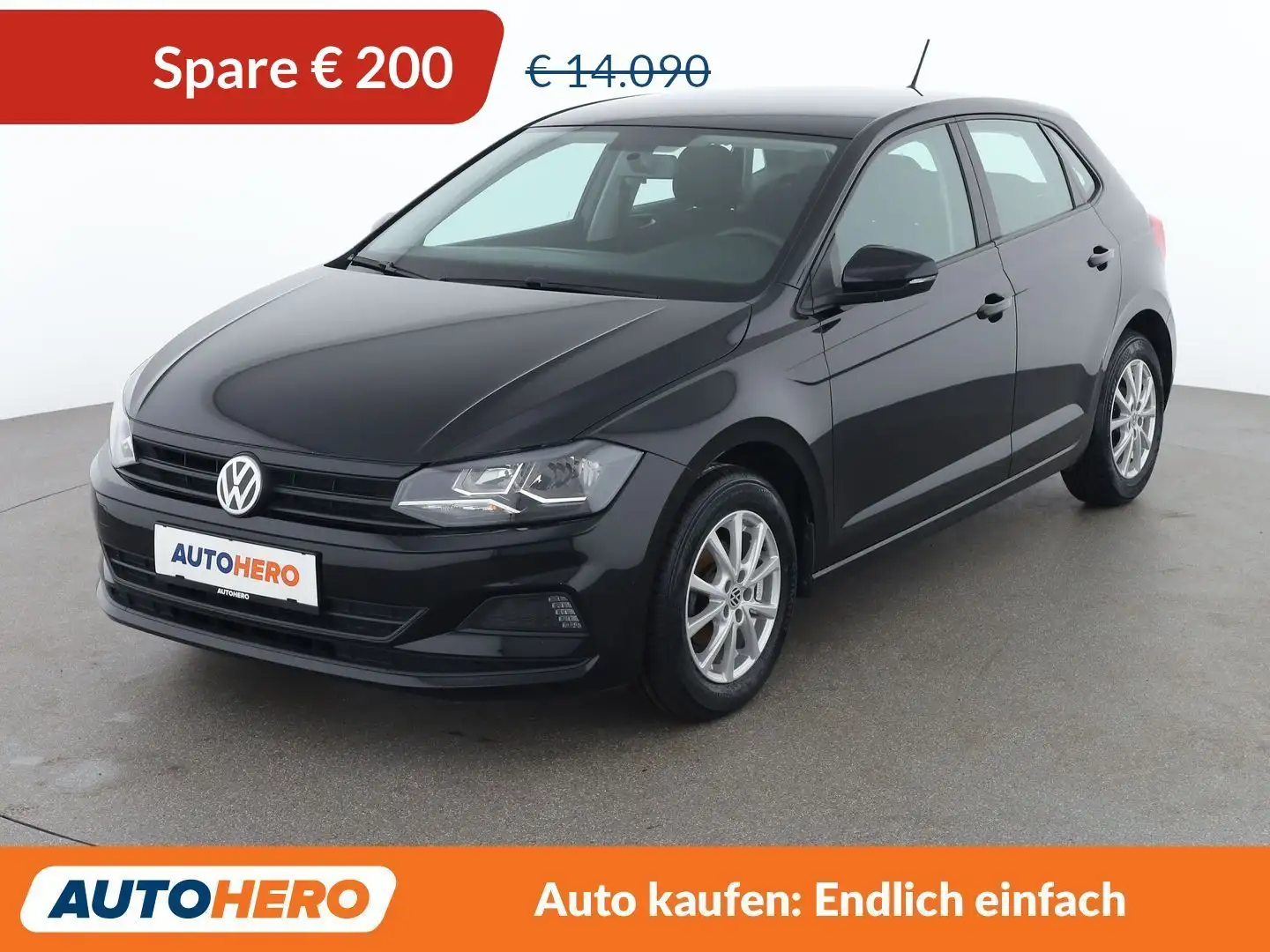 Volkswagen Polo 1.0 Austria Schwarz - 1