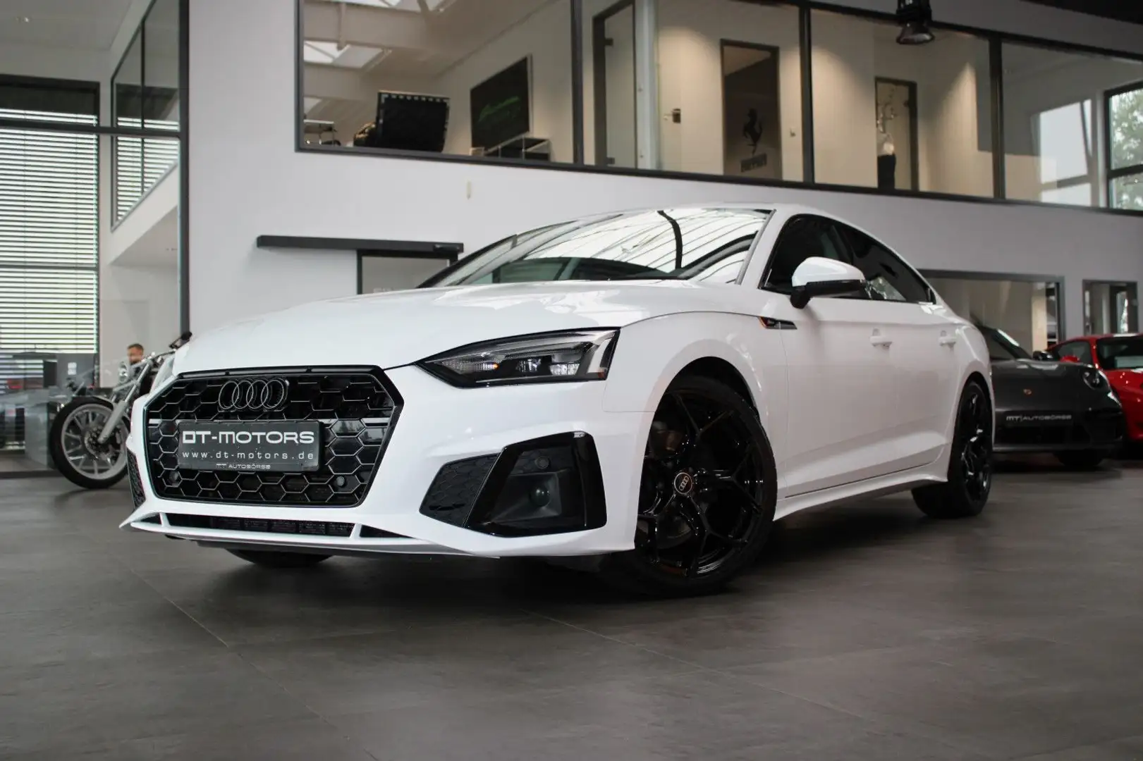 Audi A5 SPORTBACK 35 TDI BLACK S LINE/LED/19" SPORT Weiß - 1