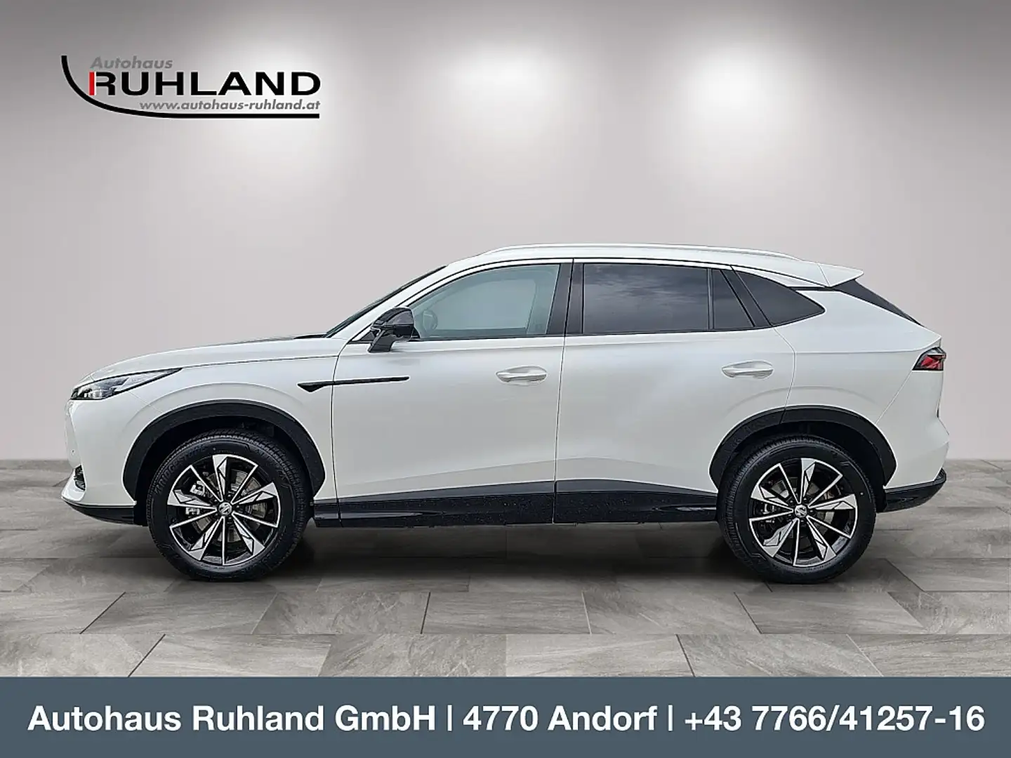 MG HS HEV+ Luxury Aut. Blanc - 2