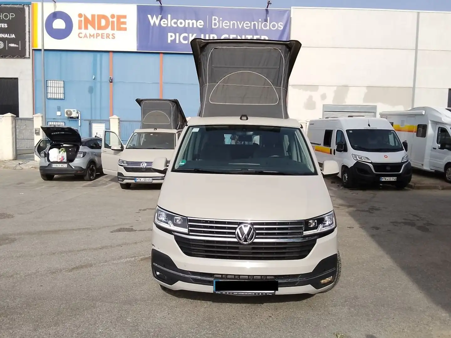 Volkswagen T6.1 California Volkswagen California | 4 Couchages | Lit Toit Weiß - 1