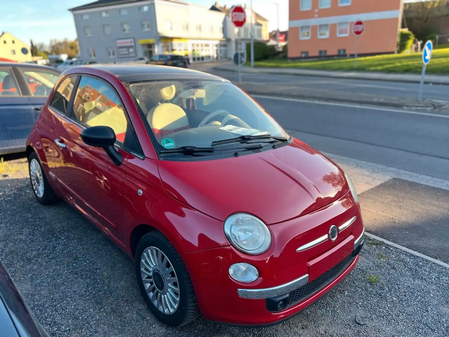Fiat 500 Pop City*Multif.-Lenkrad*TÜV Neu* Rot - 1