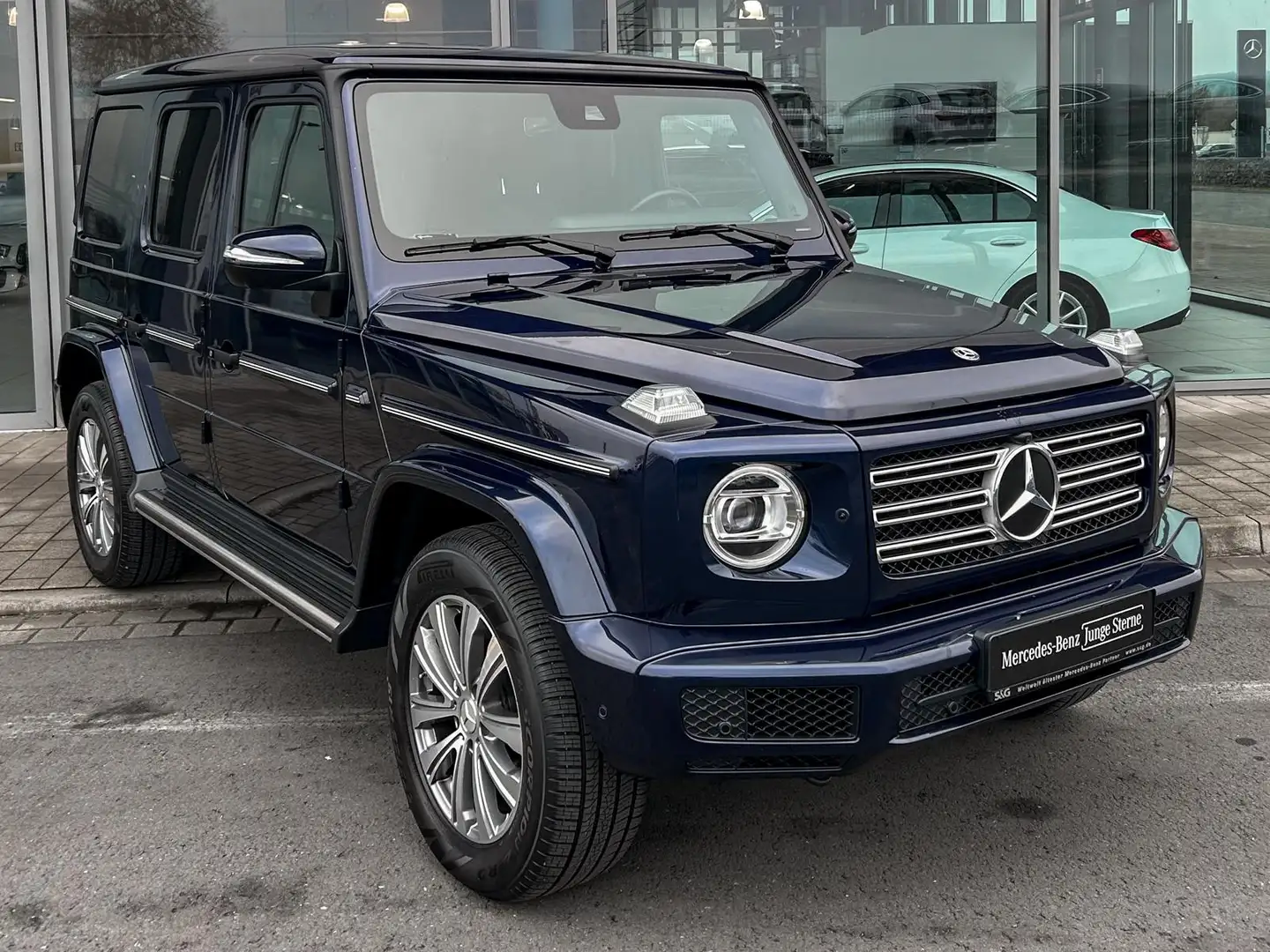Mercedes-Benz G 400 d Exclusive 360°+19+Smartph. SHZ AHK Bleu - 2
