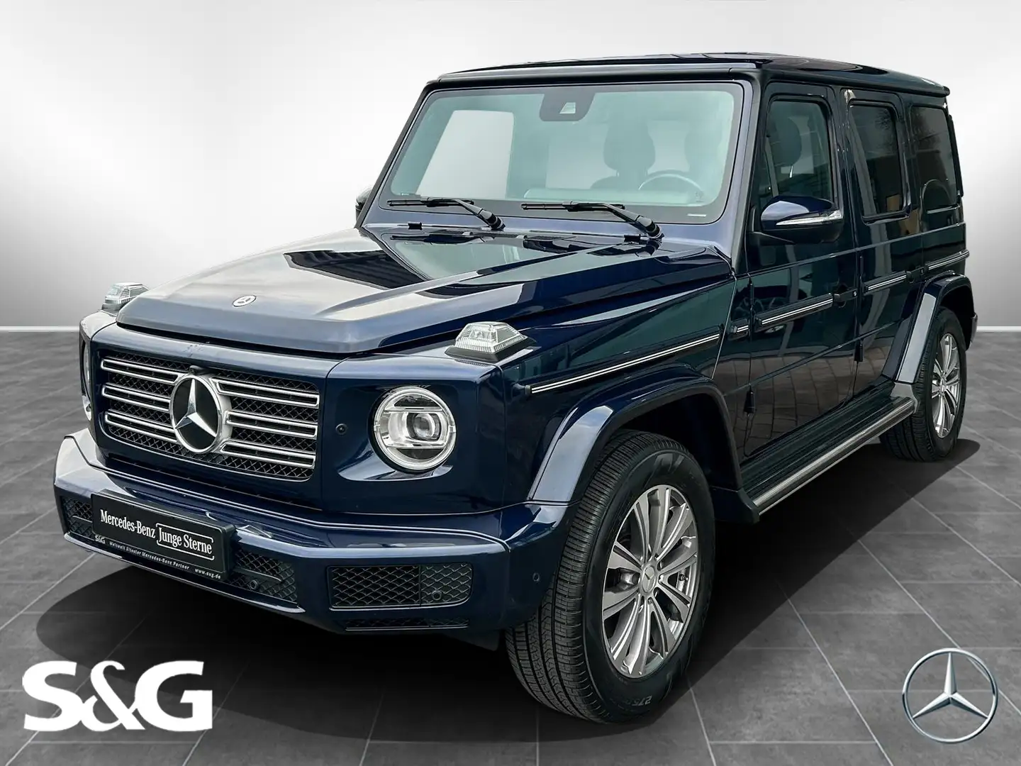 Mercedes-Benz G 400 d Exclusive 360°+19+Smartph. SHZ AHK Синій - 1