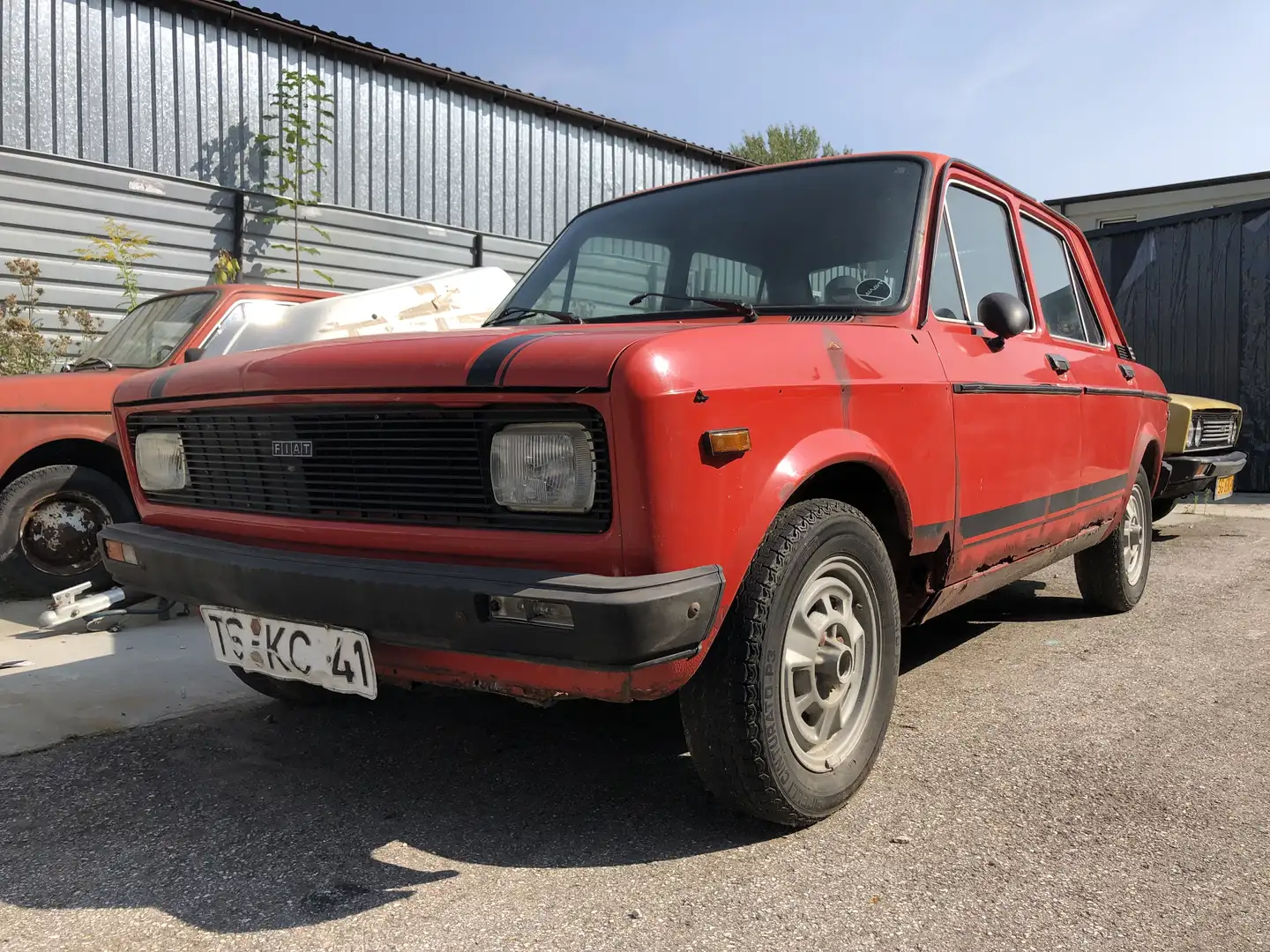 Fiat 128 ABARTH Rot - 1