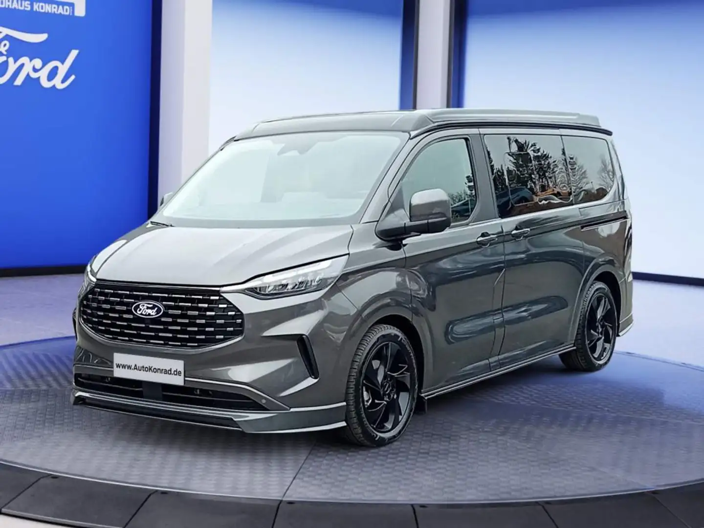 Ford Tourneo Custom 320 L1 4x4 Autm.*Vanexxt Umbau mit Aufstelldach* Gris - 1