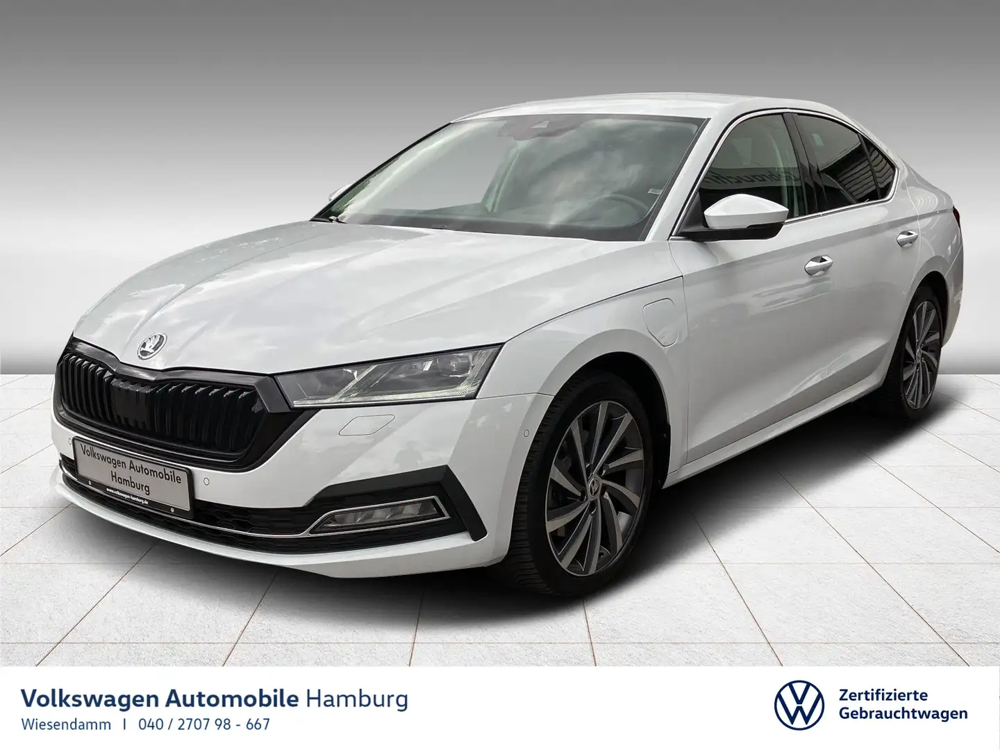Skoda Octavia 1.4 TSI DSG iV First Edition LED/KAMERA Wit - 1