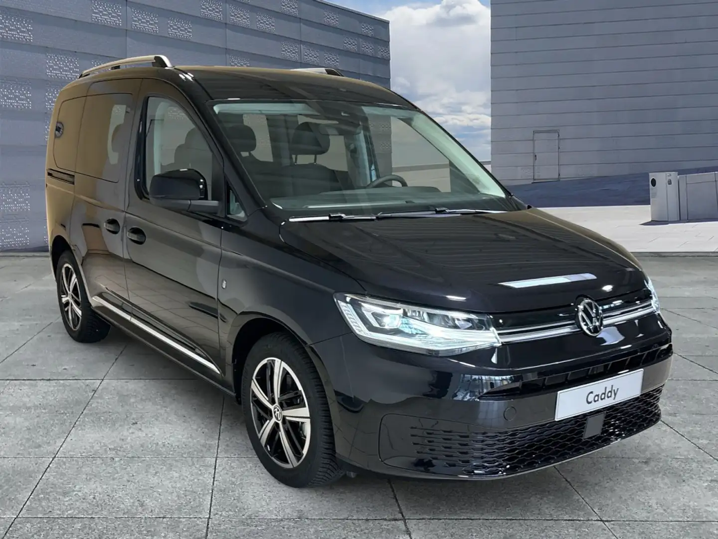 Volkswagen Caddy Style 5-Sitzer 1.5 TSI 84 kW 7-Gang-DSG Klima Schwarz - 2