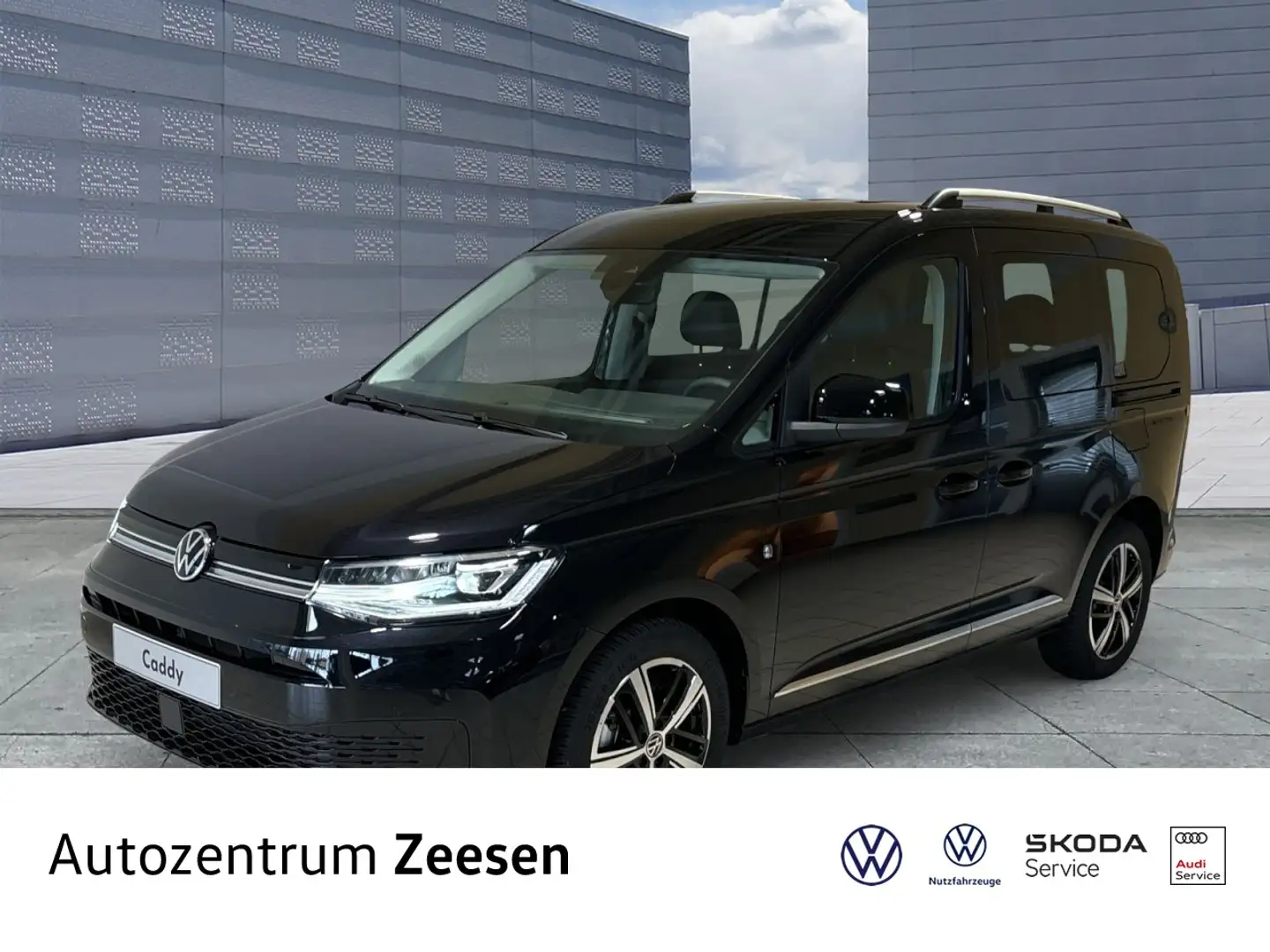 Volkswagen Caddy Style 5-Sitzer 1.5 TSI 84 kW 7-Gang-DSG Klima Schwarz - 1