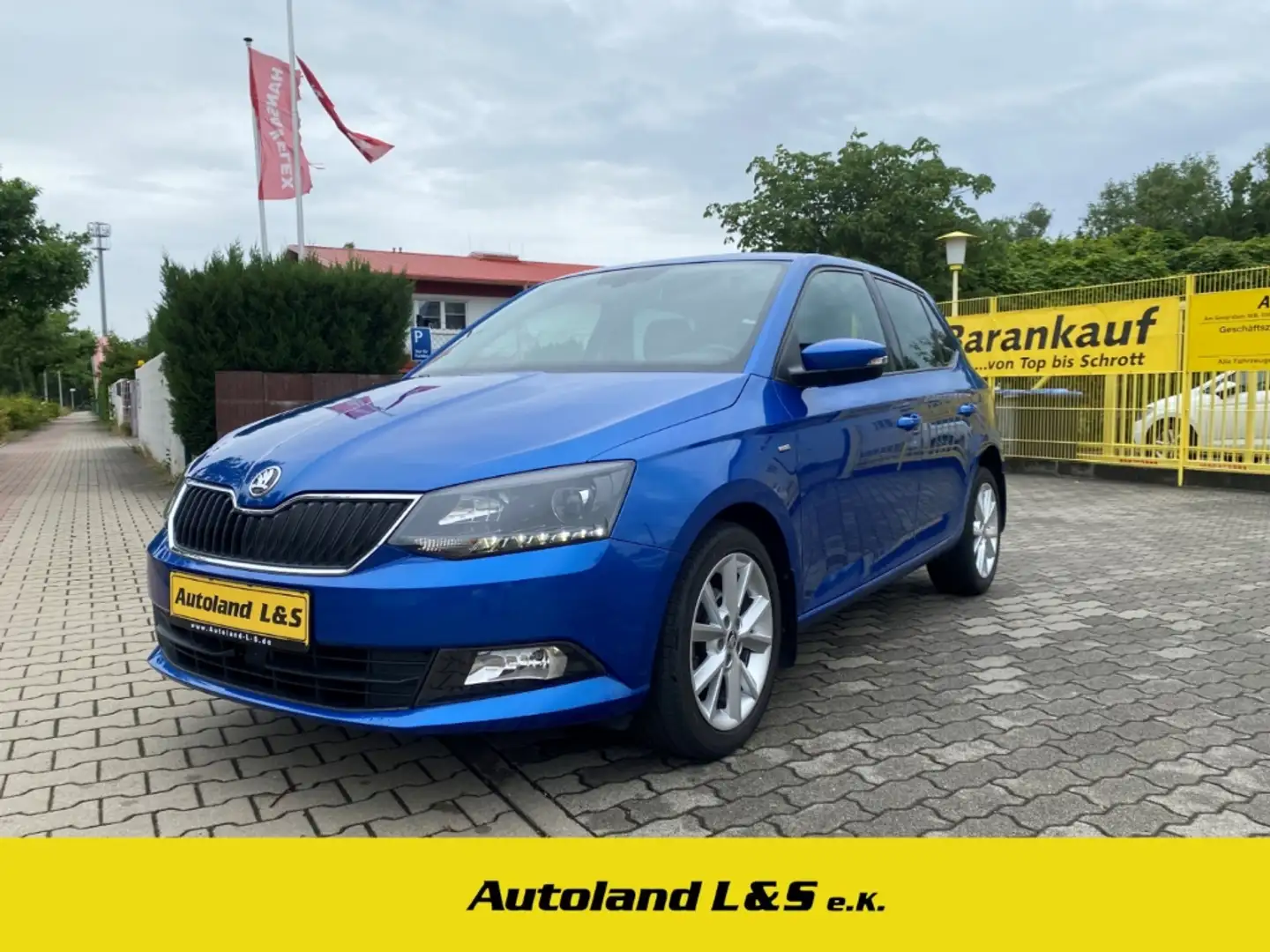 Skoda Fabia Clever 1.0 MPI, 1.Hd, 8-fach,SH,PDC,WKR,Alus,Schec Blau - 1
