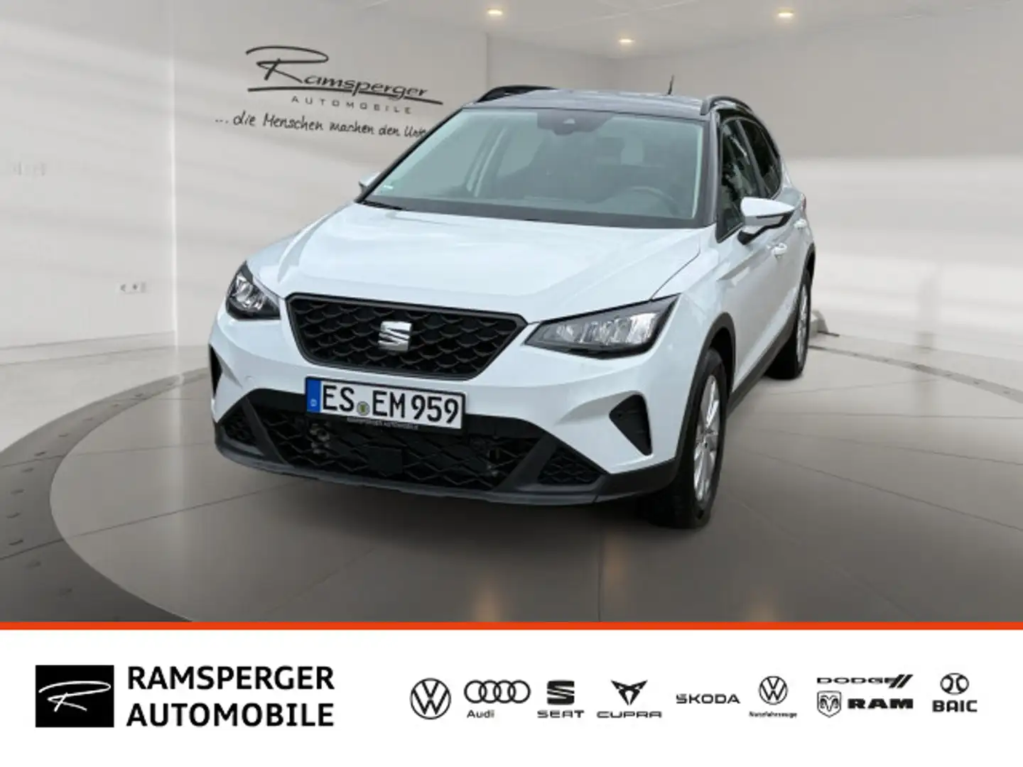 SEAT Arona Road Edition 1.0 TSI LED/Kamera/DAB/uvm. Weiß - 1