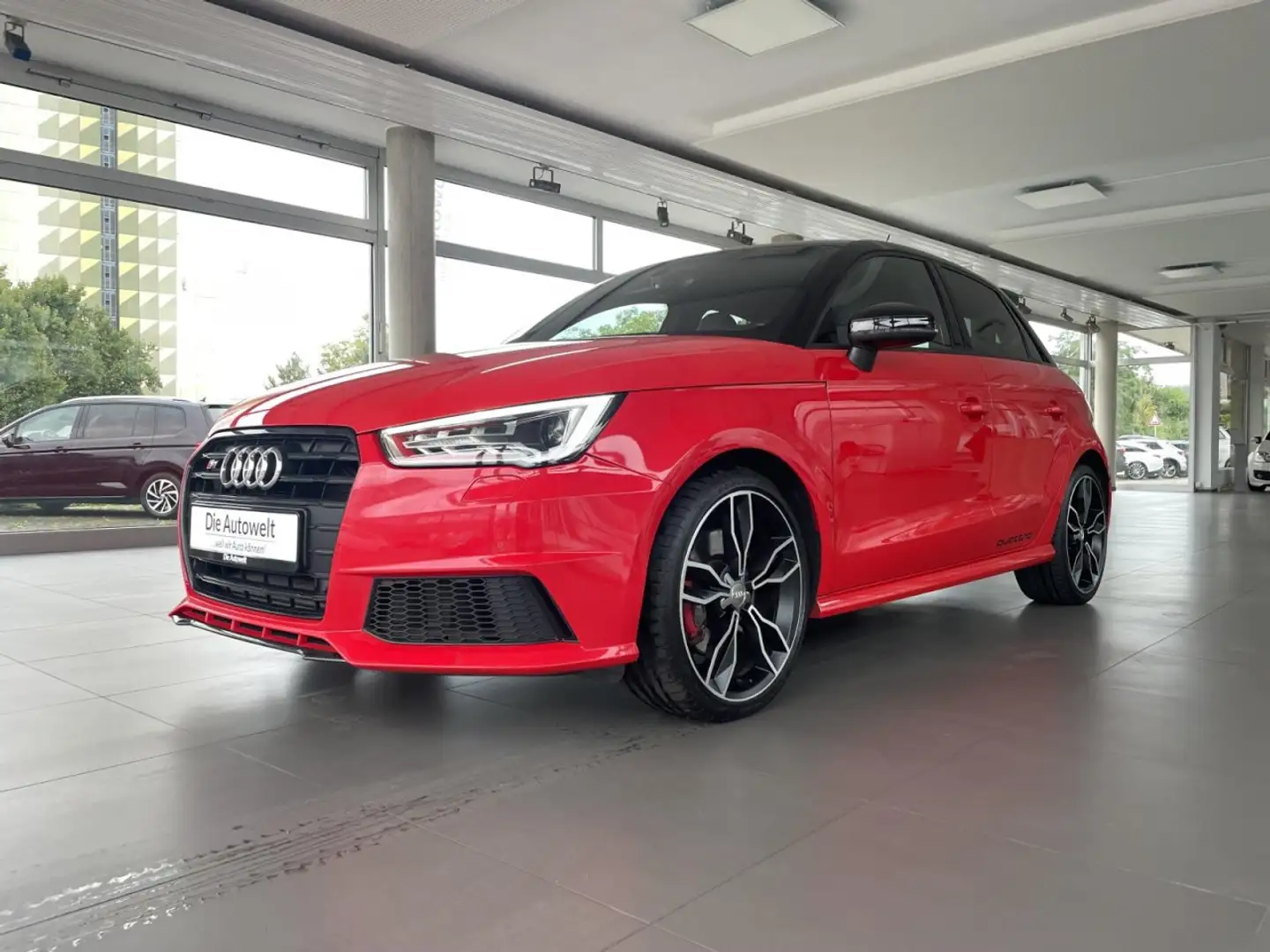 Audi S1 Sportback 2.0 TFSI quattro NAVI LEDER GRA PDC Roşu - 2