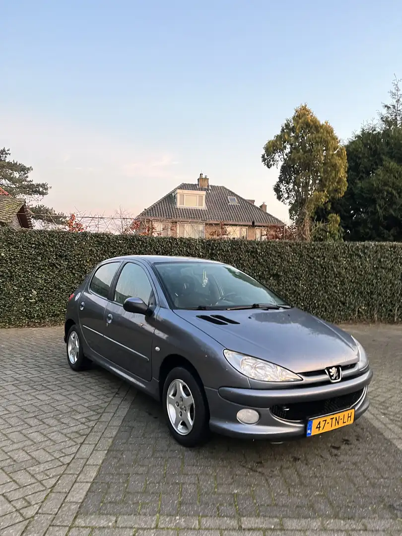 Peugeot 206 1.4 Air-line Grijs - 1