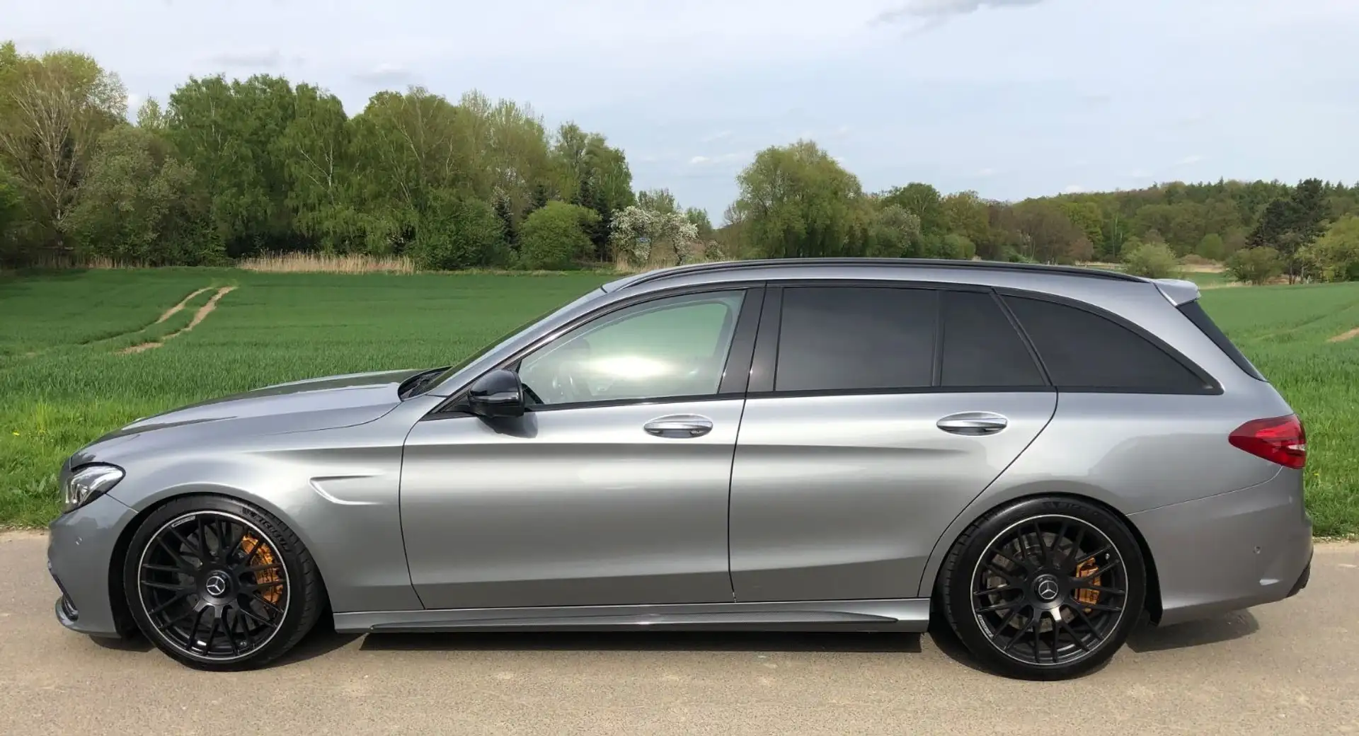 Mercedes-Benz C 63 AMG T S Edition 1 Keramik Carbon KW Fahrw Grau - 1