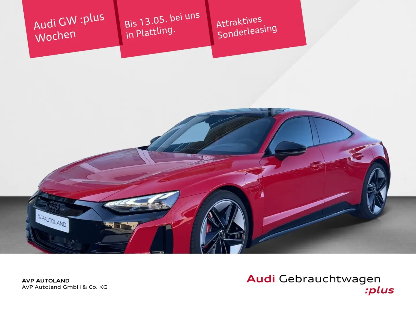 Audi e-tron GT RS | PANORAMADACH | MATRIX-LED Piros - 1