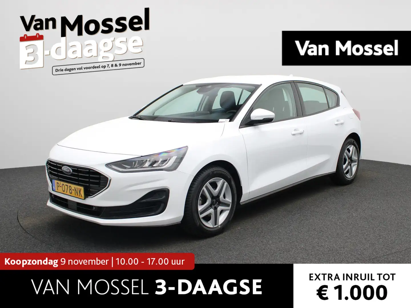 Ford Focus 1.0 EcoBoost Hybrid Connected | Navigatie | Airco Blanc - 1