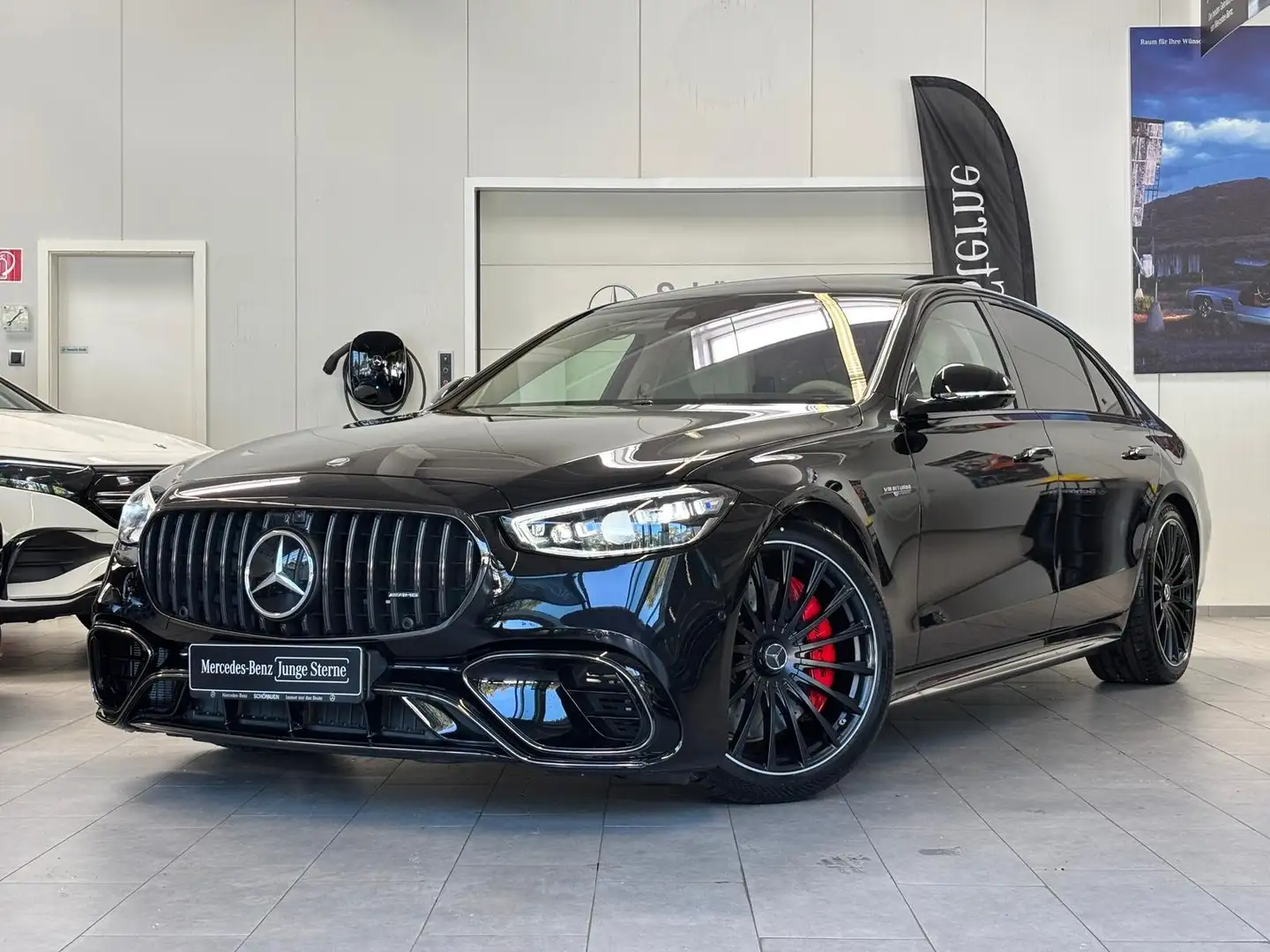 Mercedes-Benz S 63 AMG AMG S 63 E Perf. DRIVERS+PANO+HUD+DIGITAL+DISTR Schwarz - 1