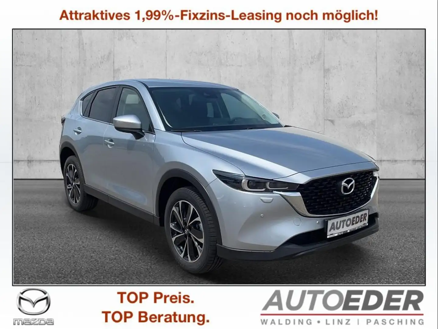 Mazda CX-5 CD150 Skyactiv D Advantage Silber - 1