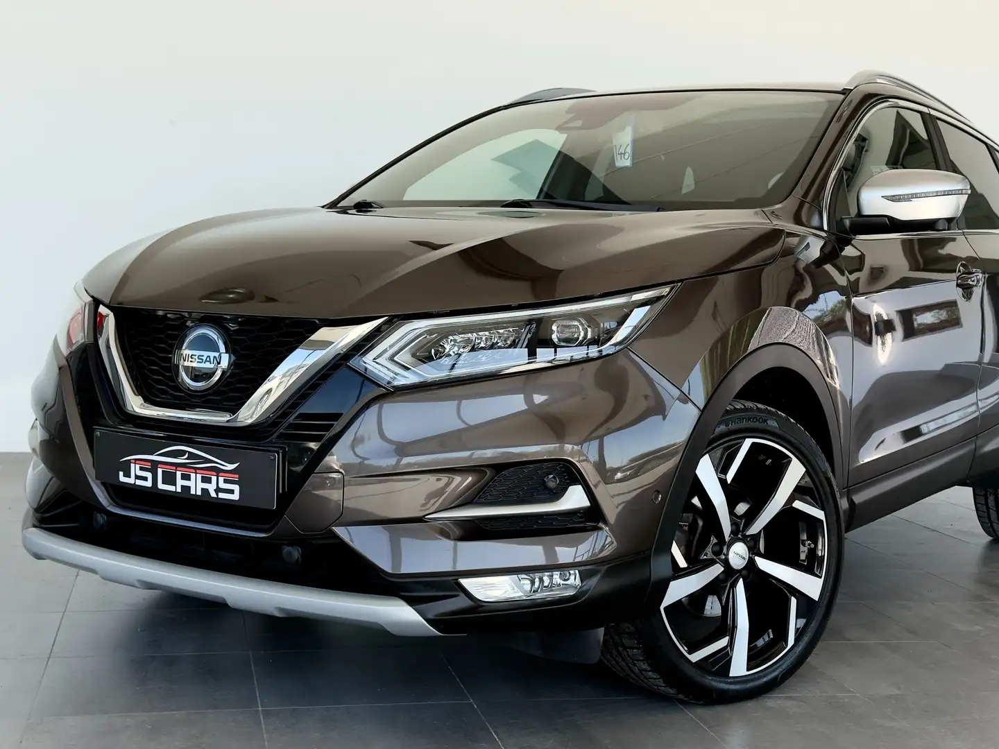 Nissan Qashqai 1.5dCi *1ERPRO*AUTO*GPS*CUIR*T.PANO*CAMERA360*PDC* Brun - 2
