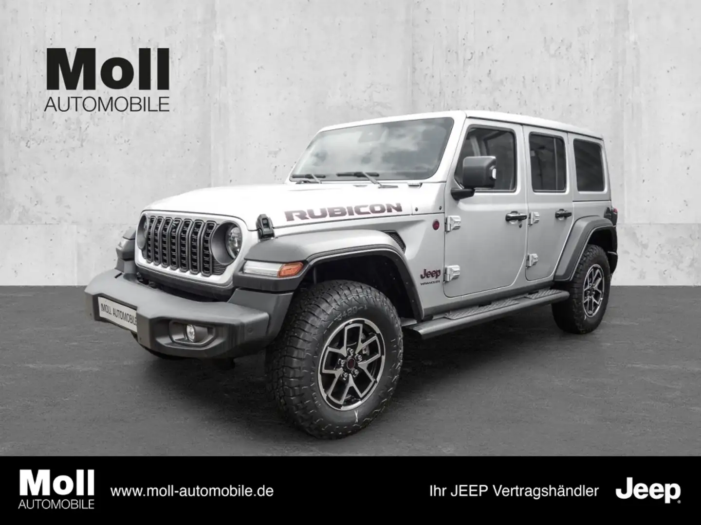 Jeep Wrangler Unlimited Rubicon Sky One-Touch Silber - 1