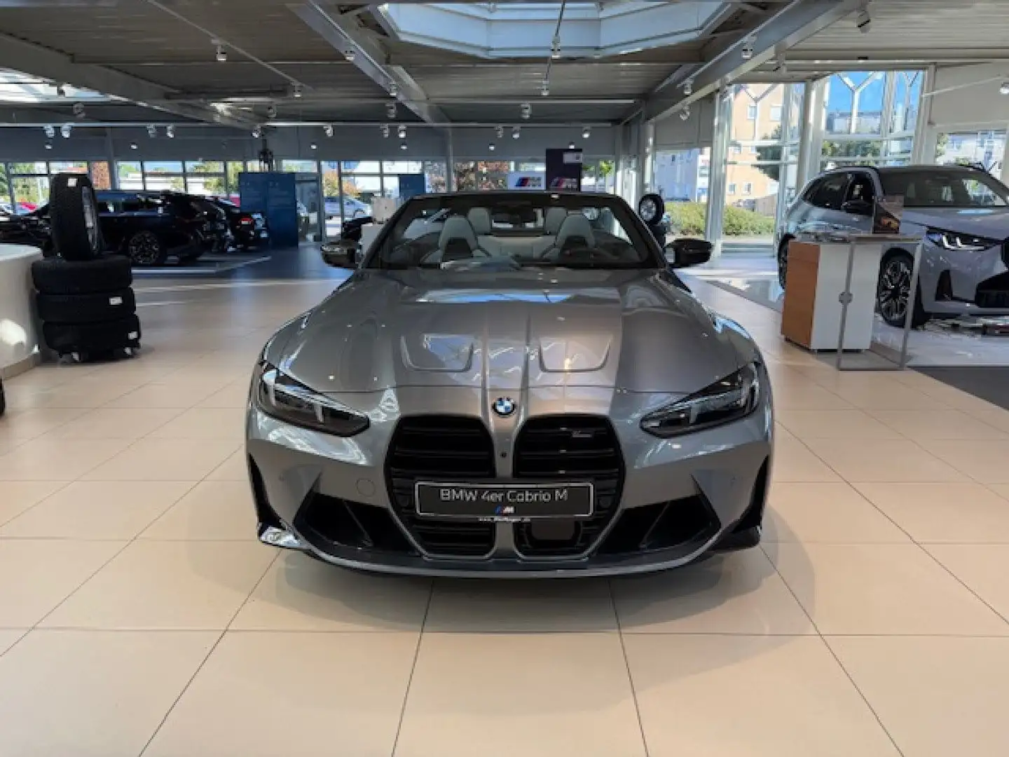 BMW M4 Comp. M xDrive Carbon ACC HUD Nackenwärmer 20" Grau - 2