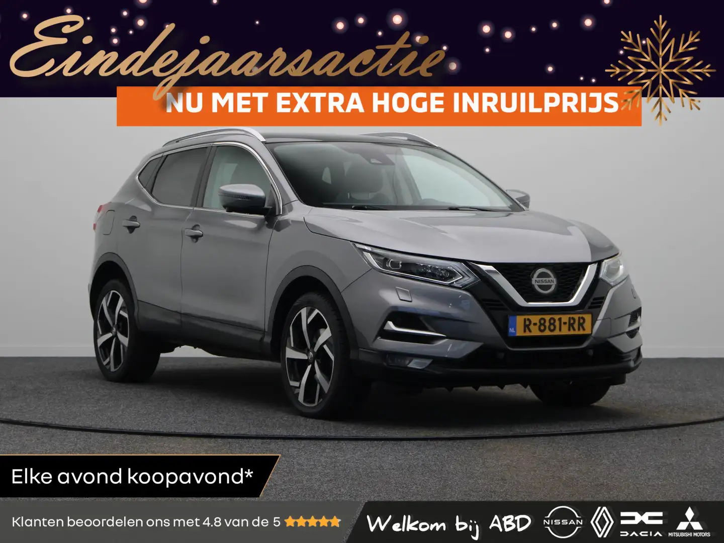Nissan Qashqai 1.3 DIG-T Design Edition | Rondom Zicht Camera | 1 Grijs - 1