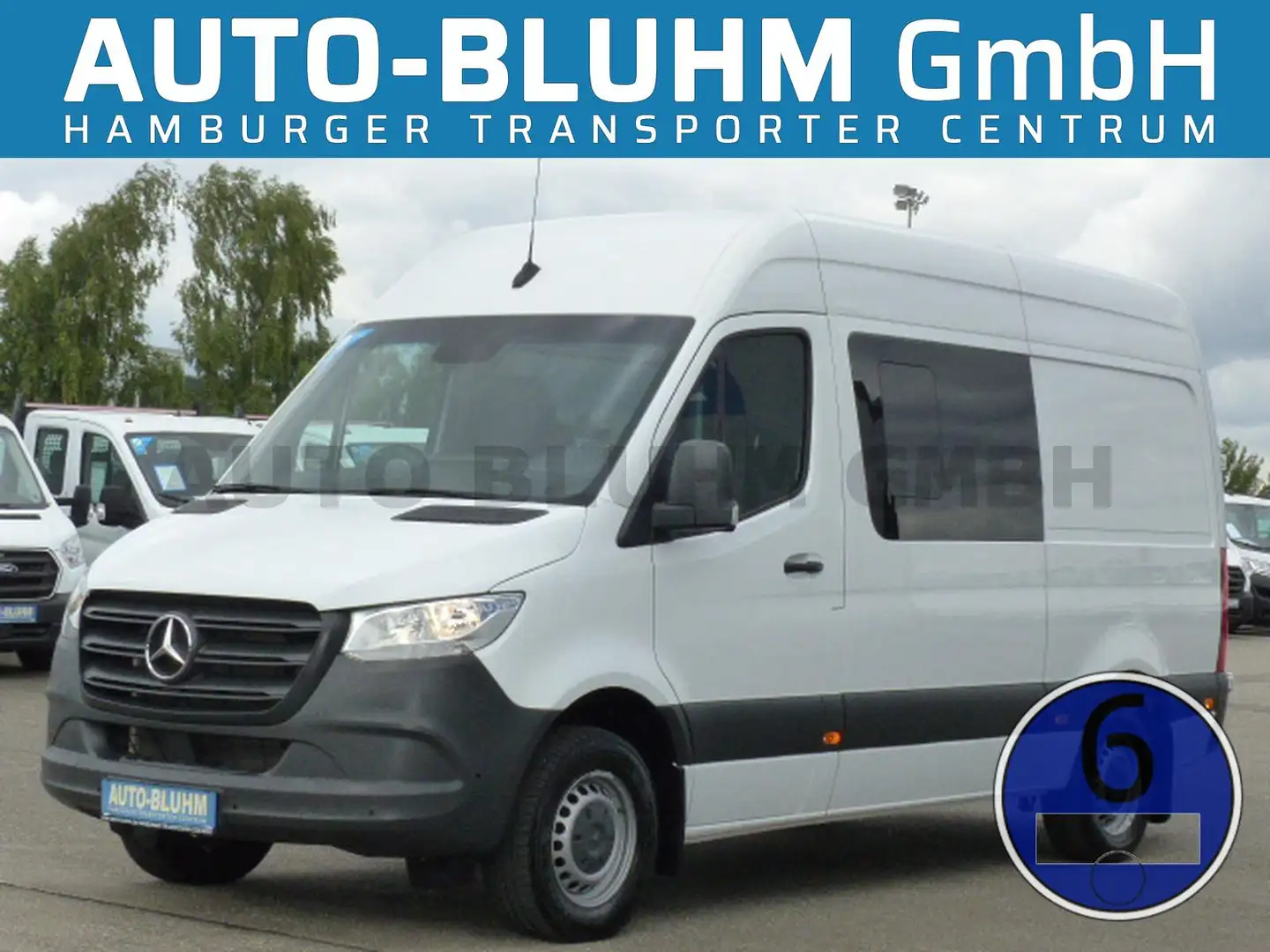 Mercedes-Benz Sprinter 315 CDI Werkstattwg. Mixto L2H2 Stdhzg. Blanc - 1