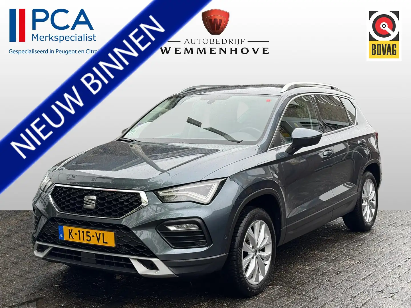 SEAT Ateca 1.5 TSI Style Business Intense Airco/Camera/Alu wi Grijs - 1