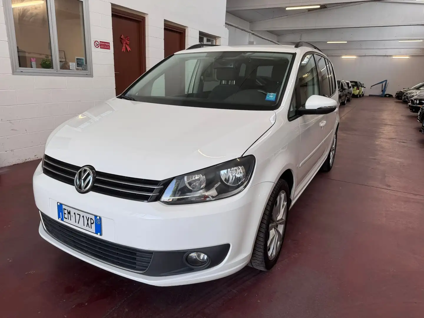 Volkswagen Touran Touran 1.6 tdi Comfortline dsg 7 POSTI AUTOMATICA Bianco - 1